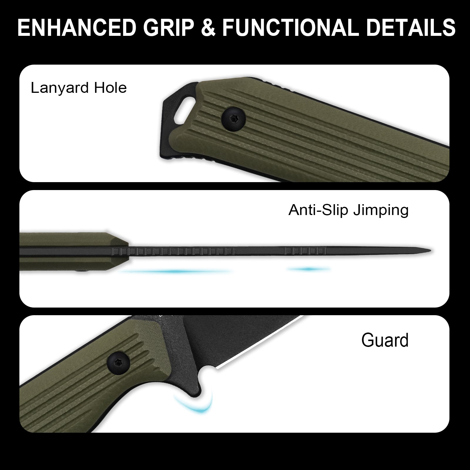 Begleiter Fix 3.74 inch AEB-L G10 1045MT2-Kizer