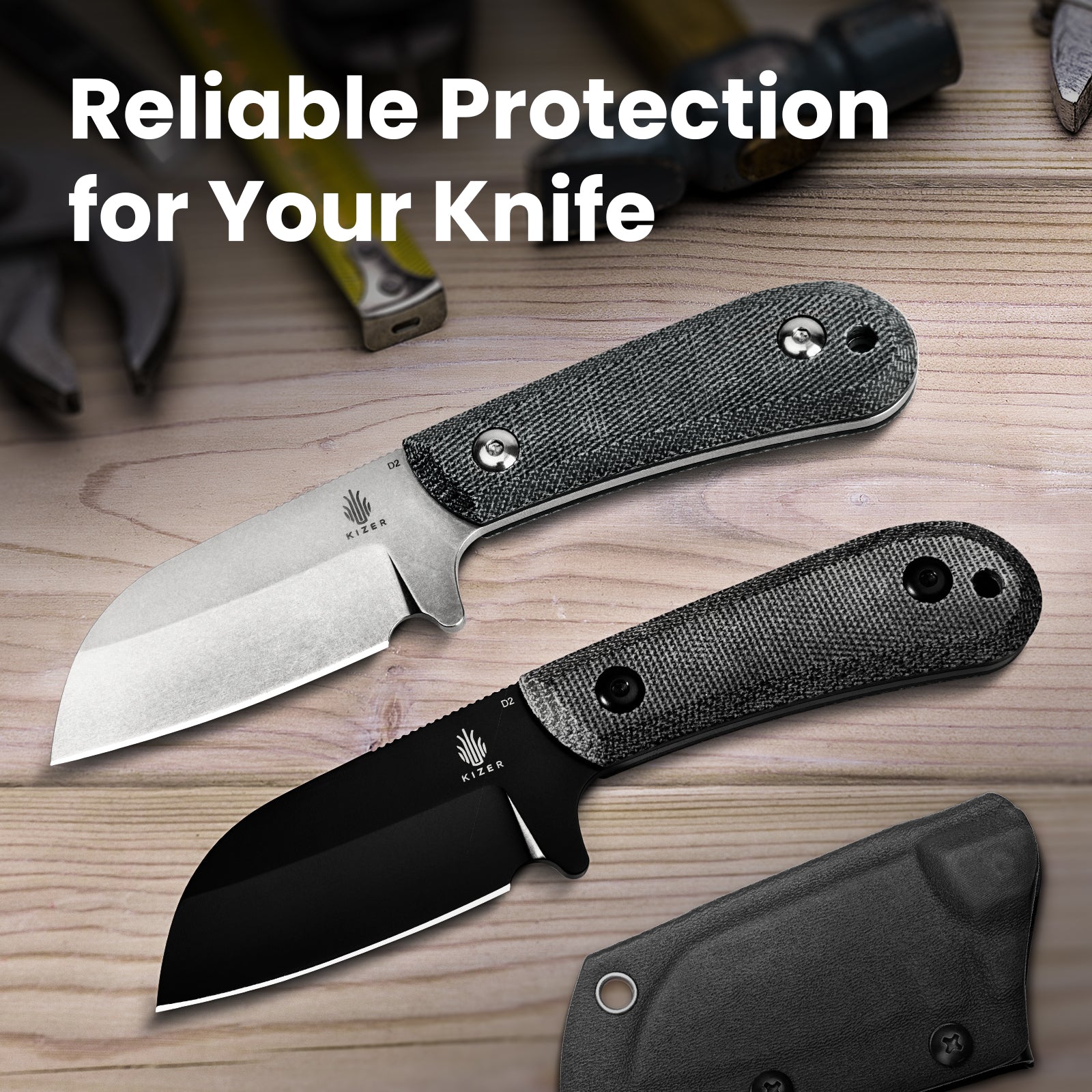 Deckhand | D2 | G10+Micarta | 1062A2