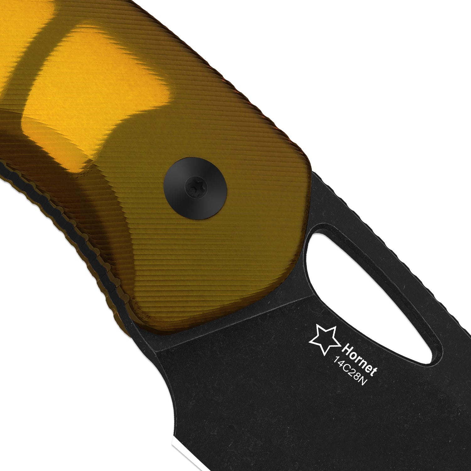 Hornet | Bee Belly Hollowed-out Handle | 14C28N | Fixed Blade | KizerV™ 1074A1