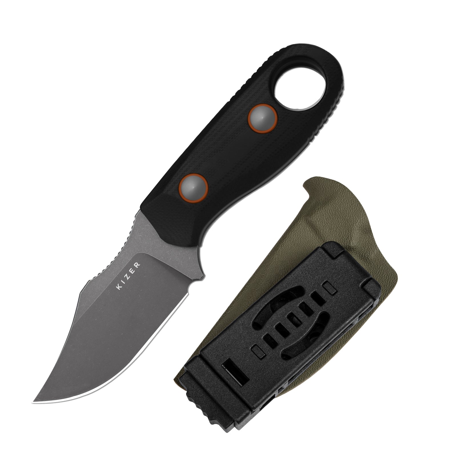 Beaver 2 - 2.75 inch D2 Steel G10 1078A3-Kizer