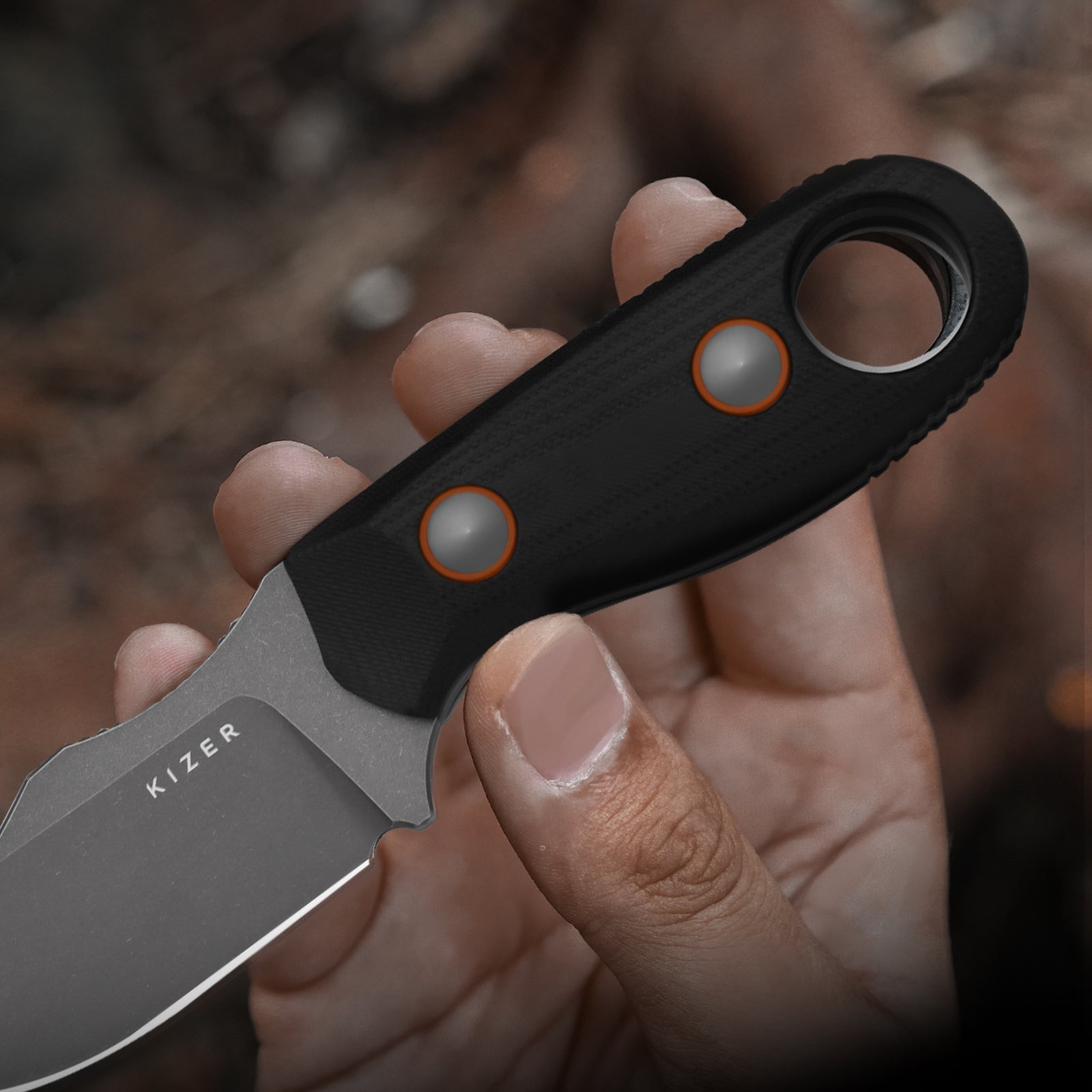 Beaver 2 - 2.75 inch D2 Steel G10 1078A3-Kizer