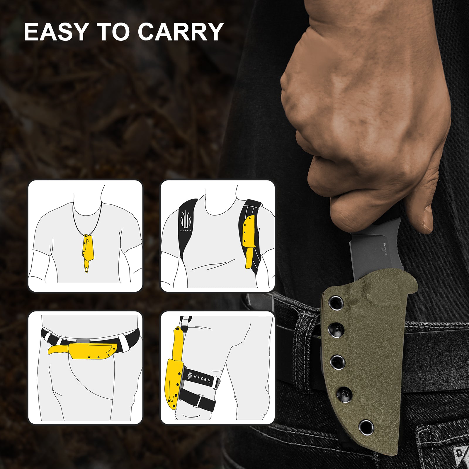 Beaver 2 | D2 Steel | G10 | 1078A3