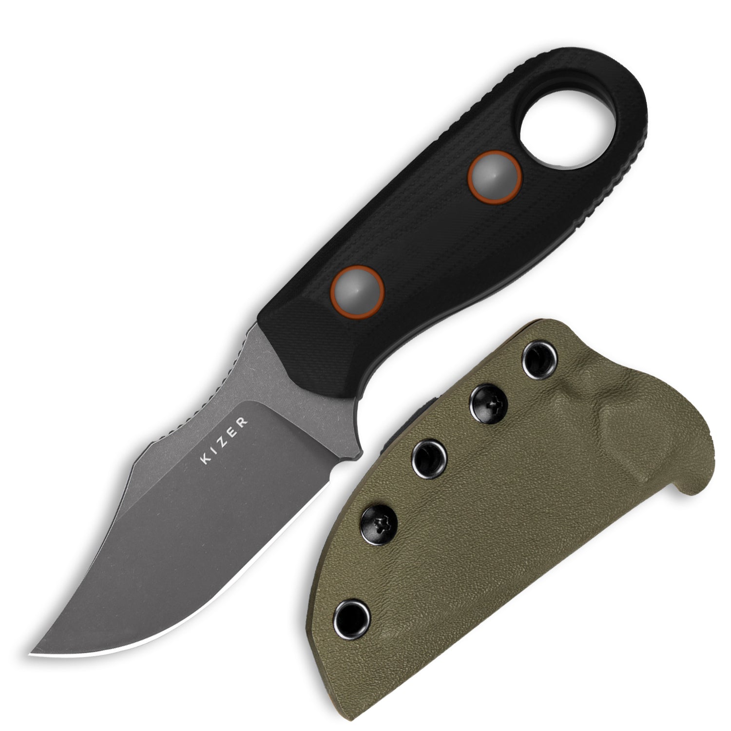 Beaver 2 - 2.75 inch D2 Steel G10 1078A3-Kizer