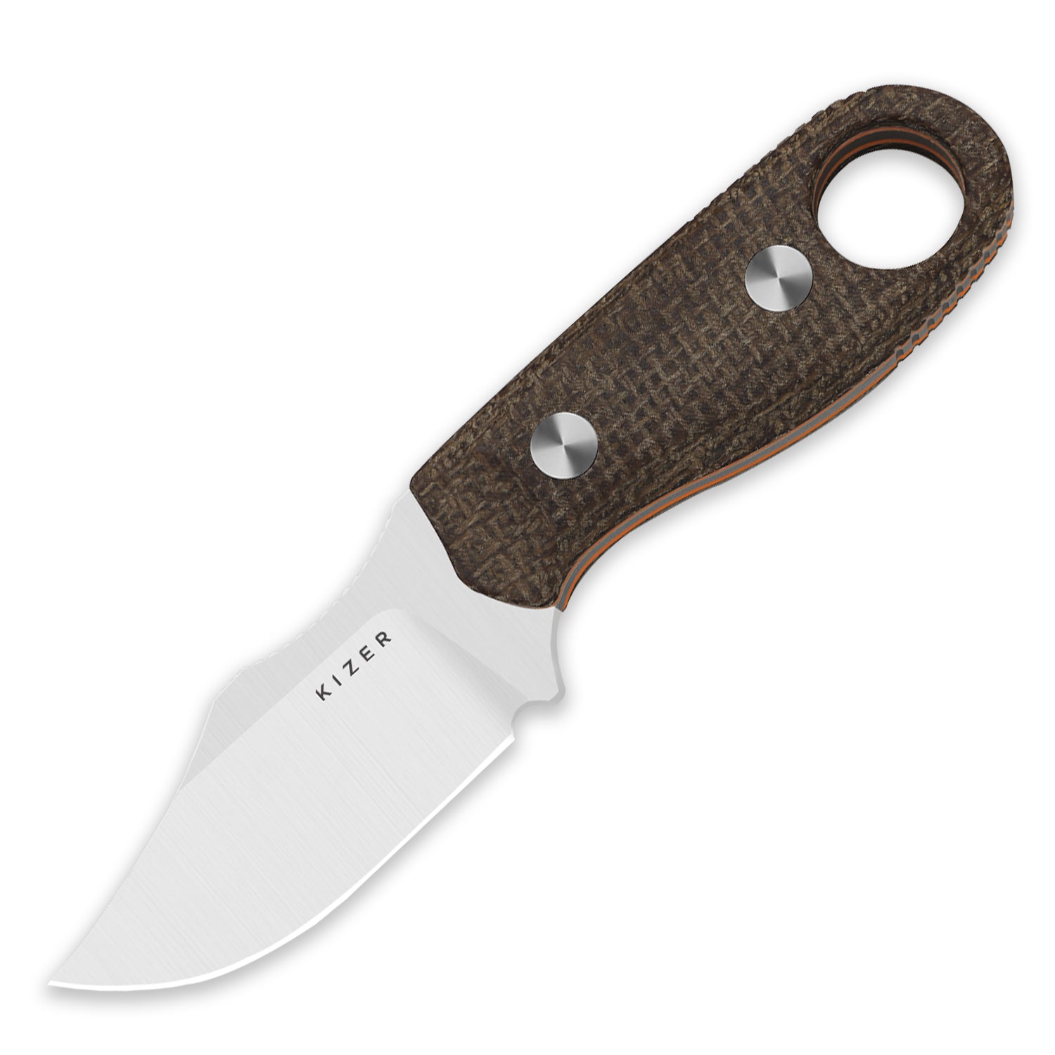 Beaver 2 - 2.75 inch AEB-L Micarta & G10 1078A4-Kizer
