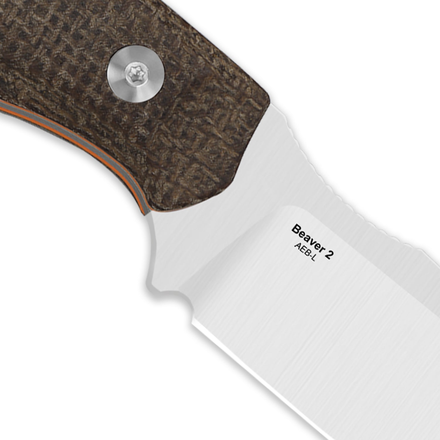 Beaver 2 - 2.75 inch AEB-L Micarta & G10 1078A4-Kizer