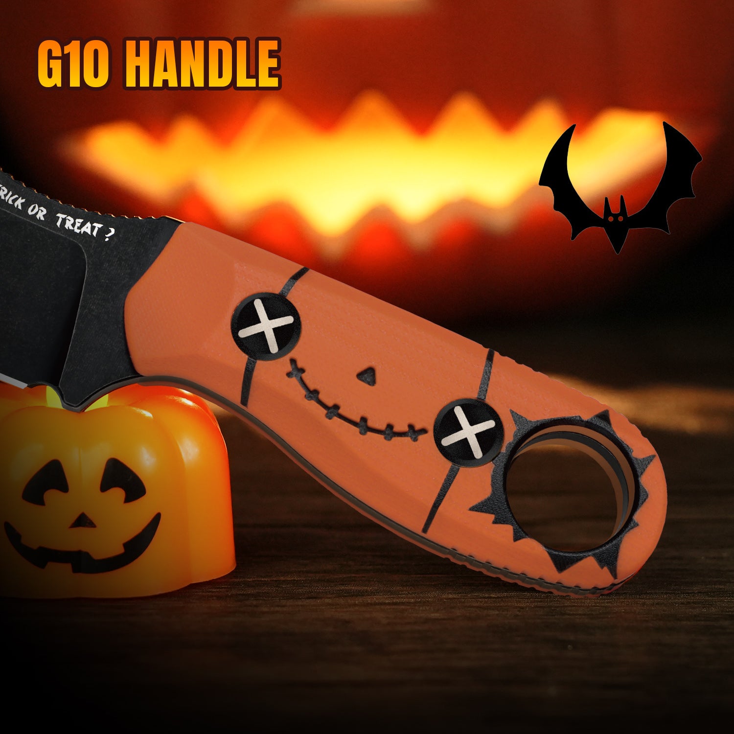 Halloween 2.75 Inch Beaver 2 AEB-L G10 1078HW1 Limited-Kizer