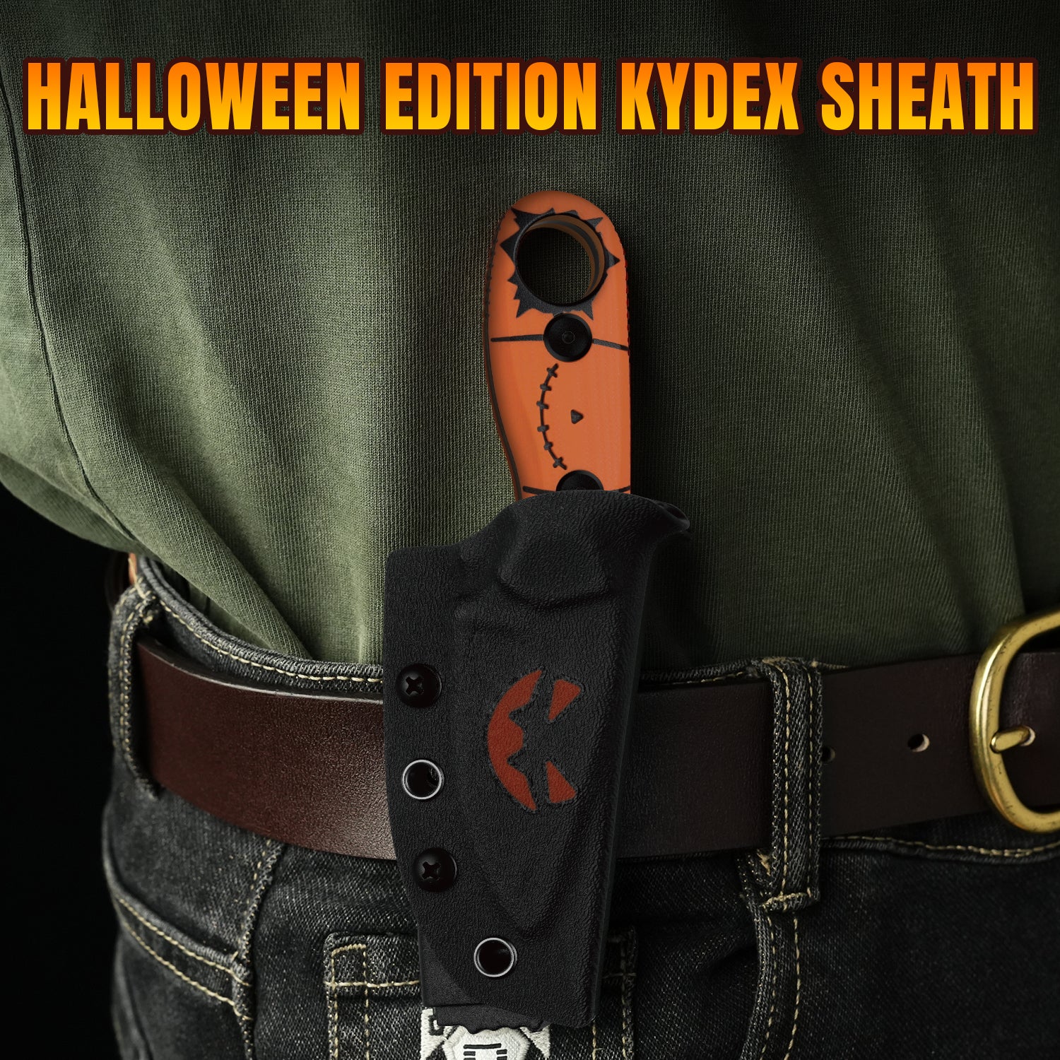 Halloween 2.75 Inch Beaver 2 AEB-L G10 1078HW1 Limited-Kizer