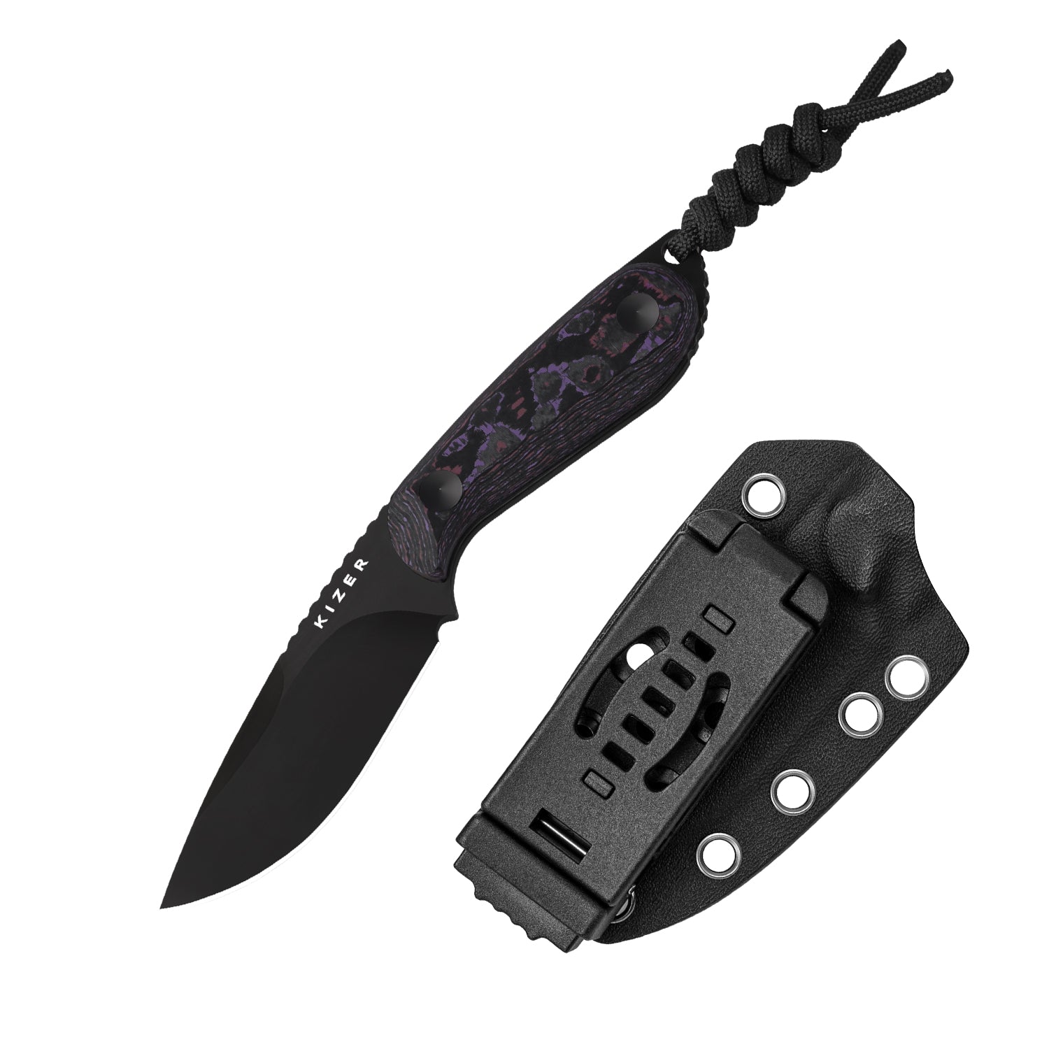 BUDDY 3 inchj 4V Fat Carbon Purple Haze 1081A10-Kizer