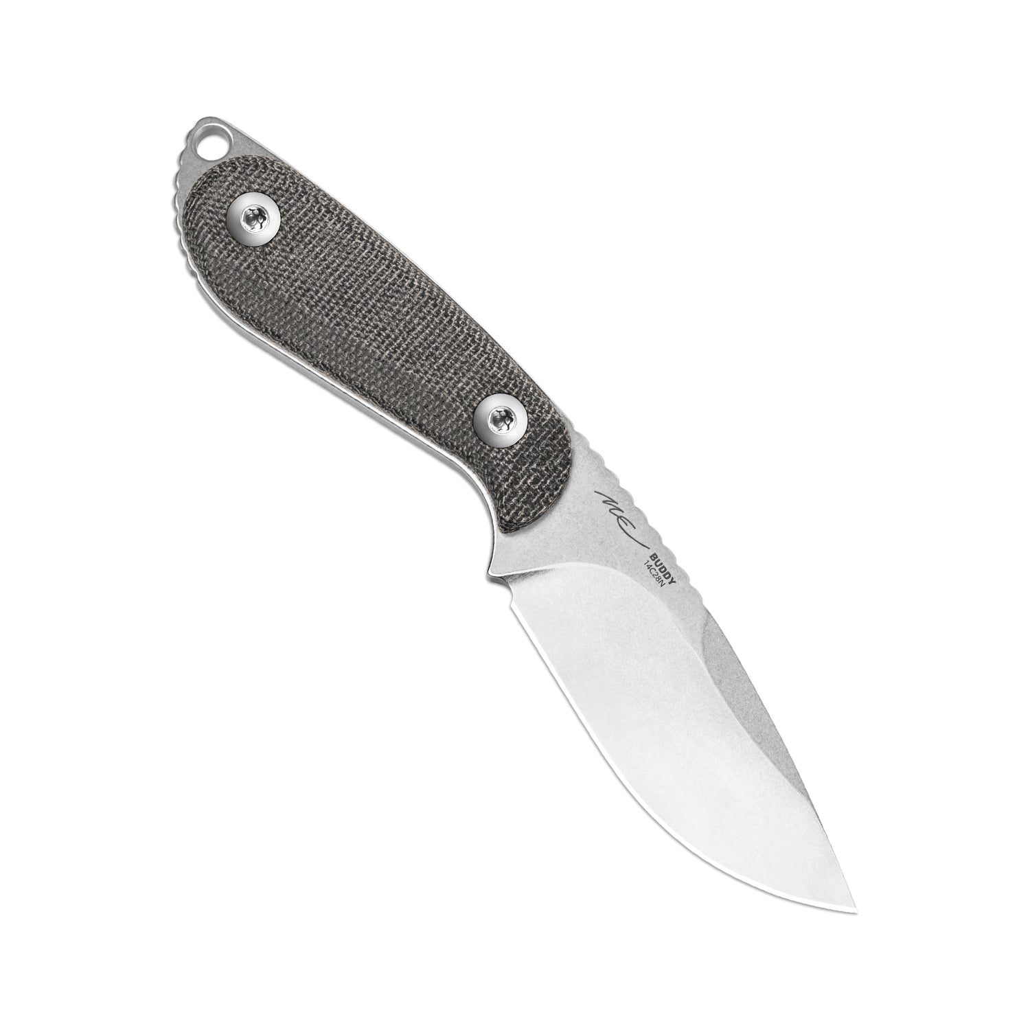 BUDDY 3.0 inch 14C28N Micarta 1081A8-Kizer