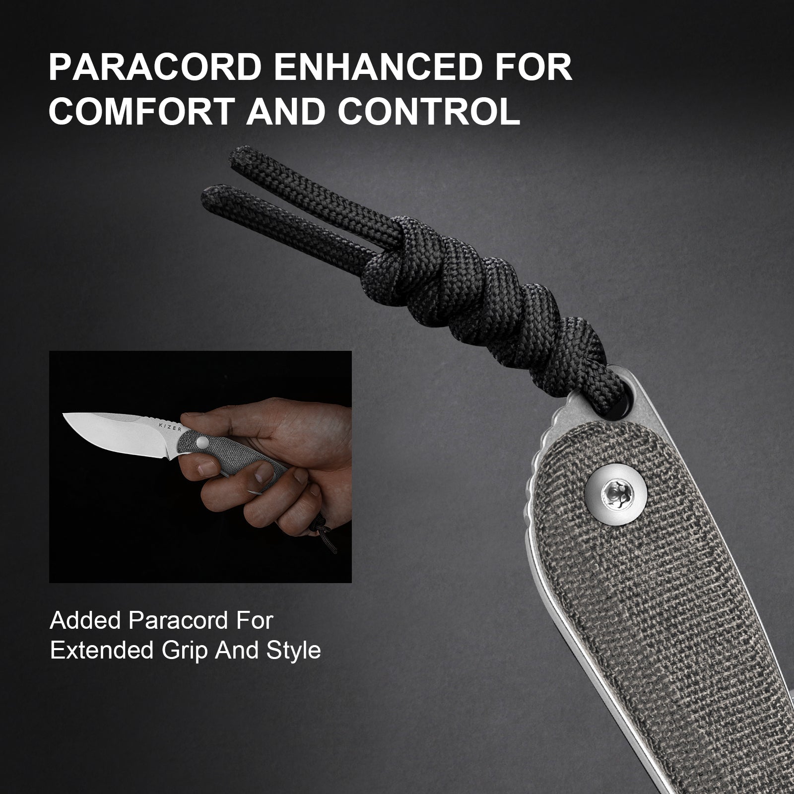 BUDDY | 14C28N | Micarta | KizerV™  1081A8