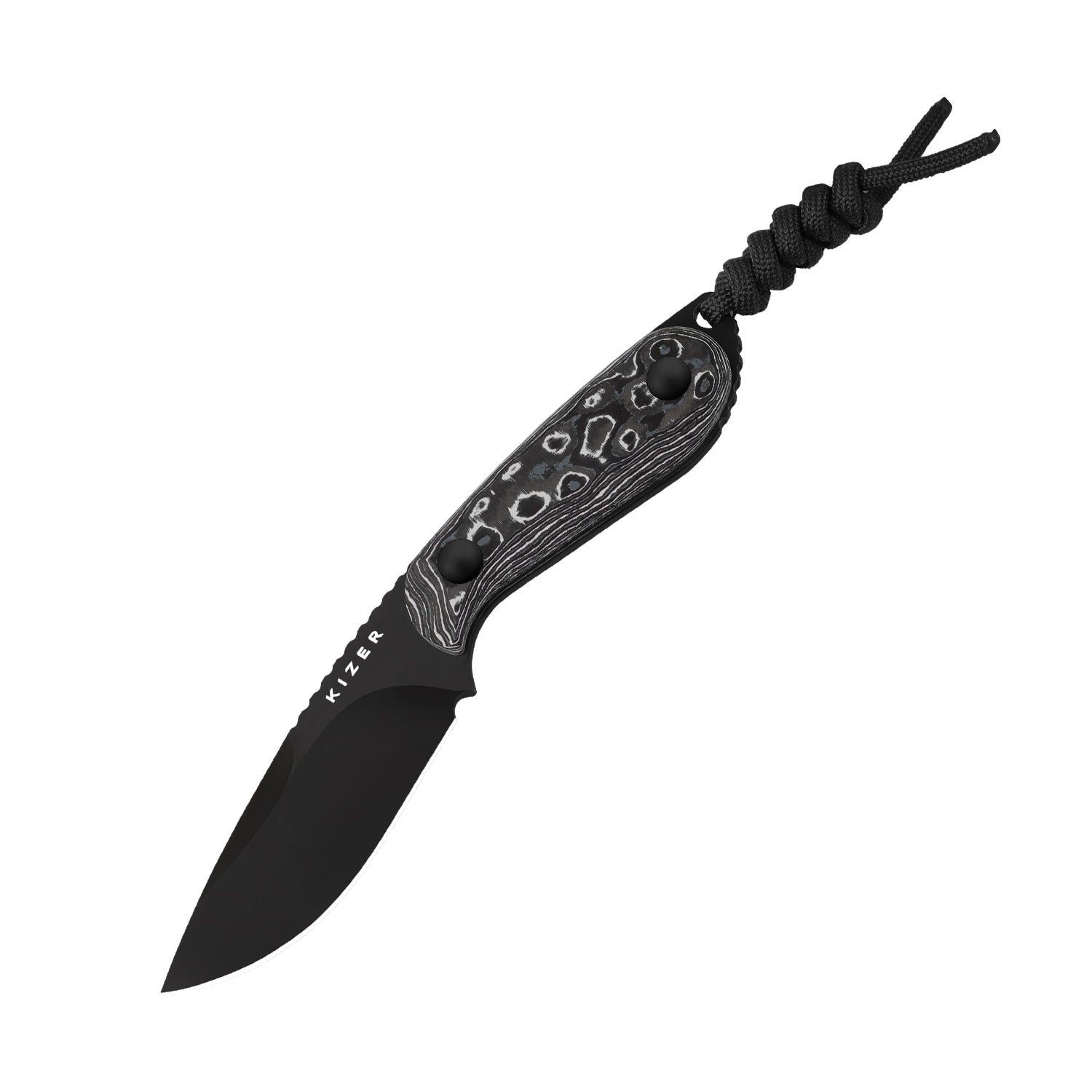 BUDDY 3 inch M390 Fat Carbon White Storm 1081A9-Kizer
