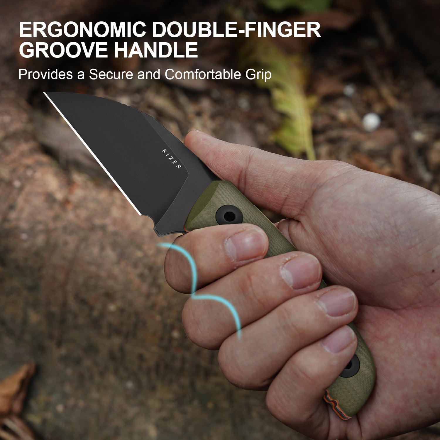 Snick | AEB-L | Two-Tone G10 | KizerV™ 1085A3