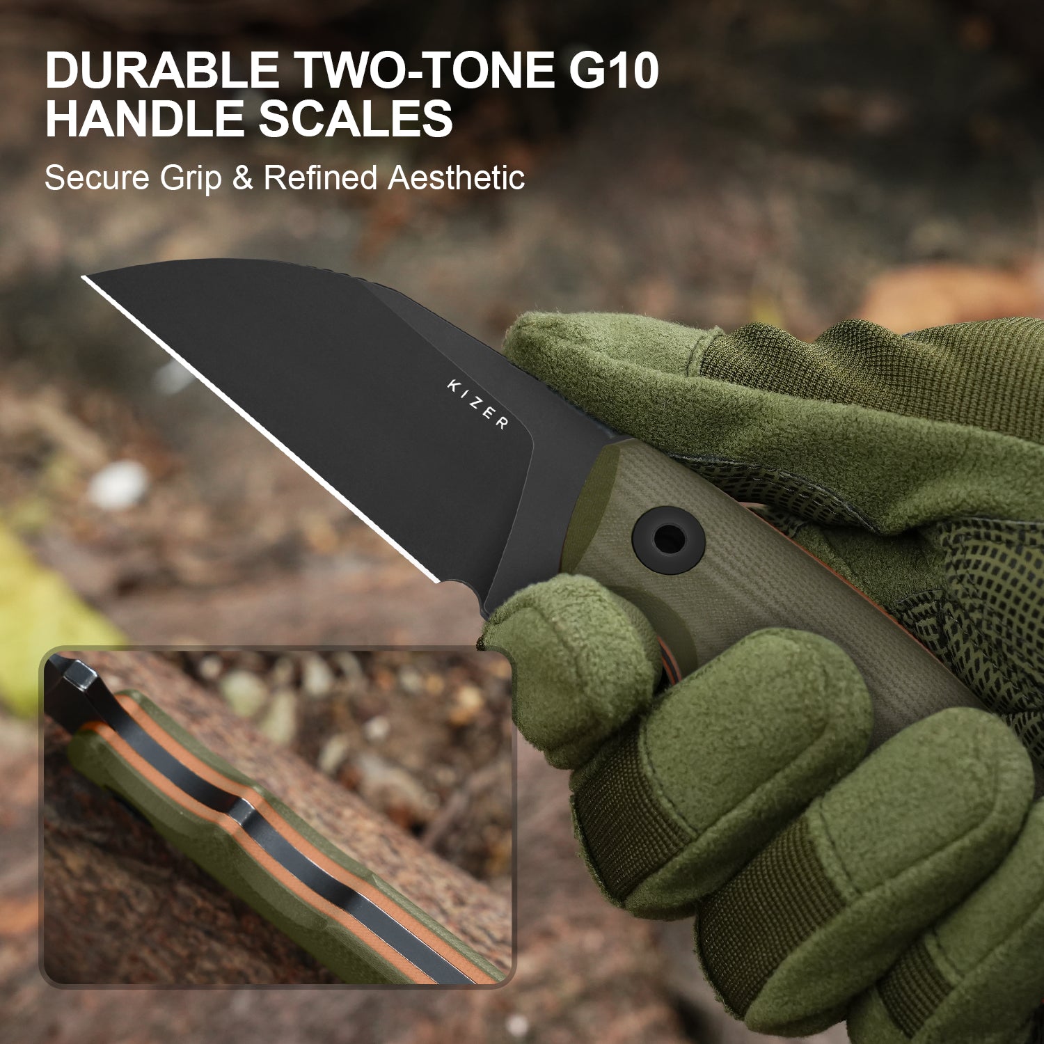Snick 2.68 inch AEB-L G10 1085A3-Kizer