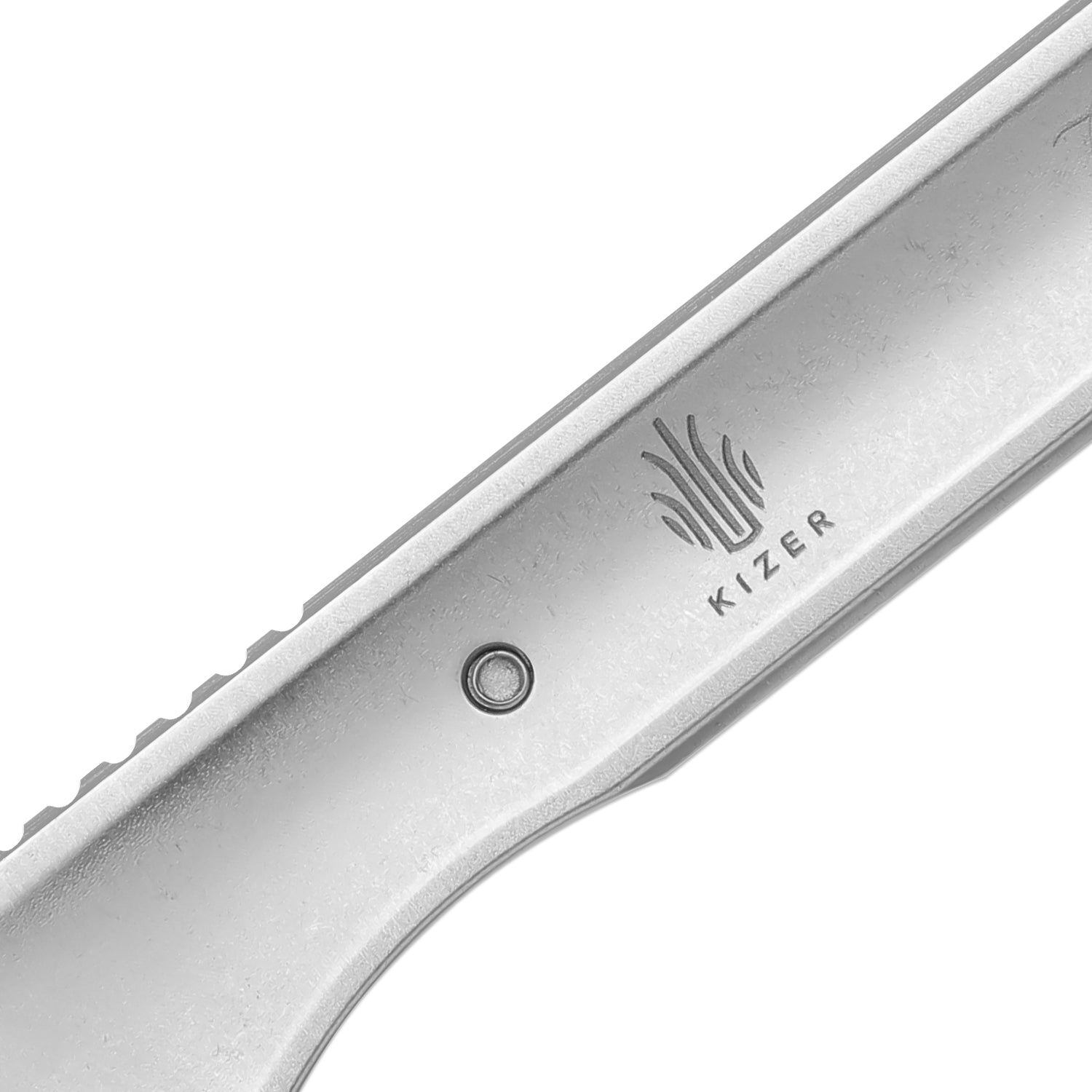 Cannoli | Kizer Fixed Blade | Vortex Pattern Micarta | AUS-10 | KizerV™ 1089A1