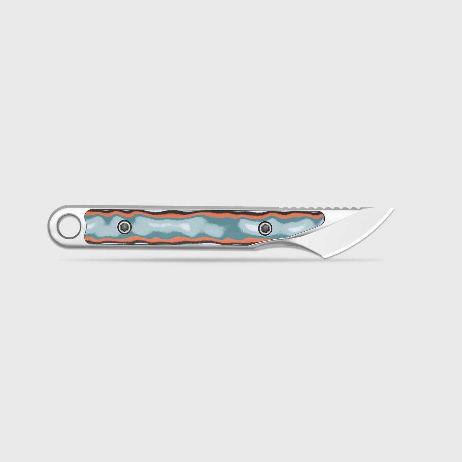 Cannoli | Kizer Fixed Blade | Vortex Pattern Micarta | AUS-10 | KizerV™ 1089A1