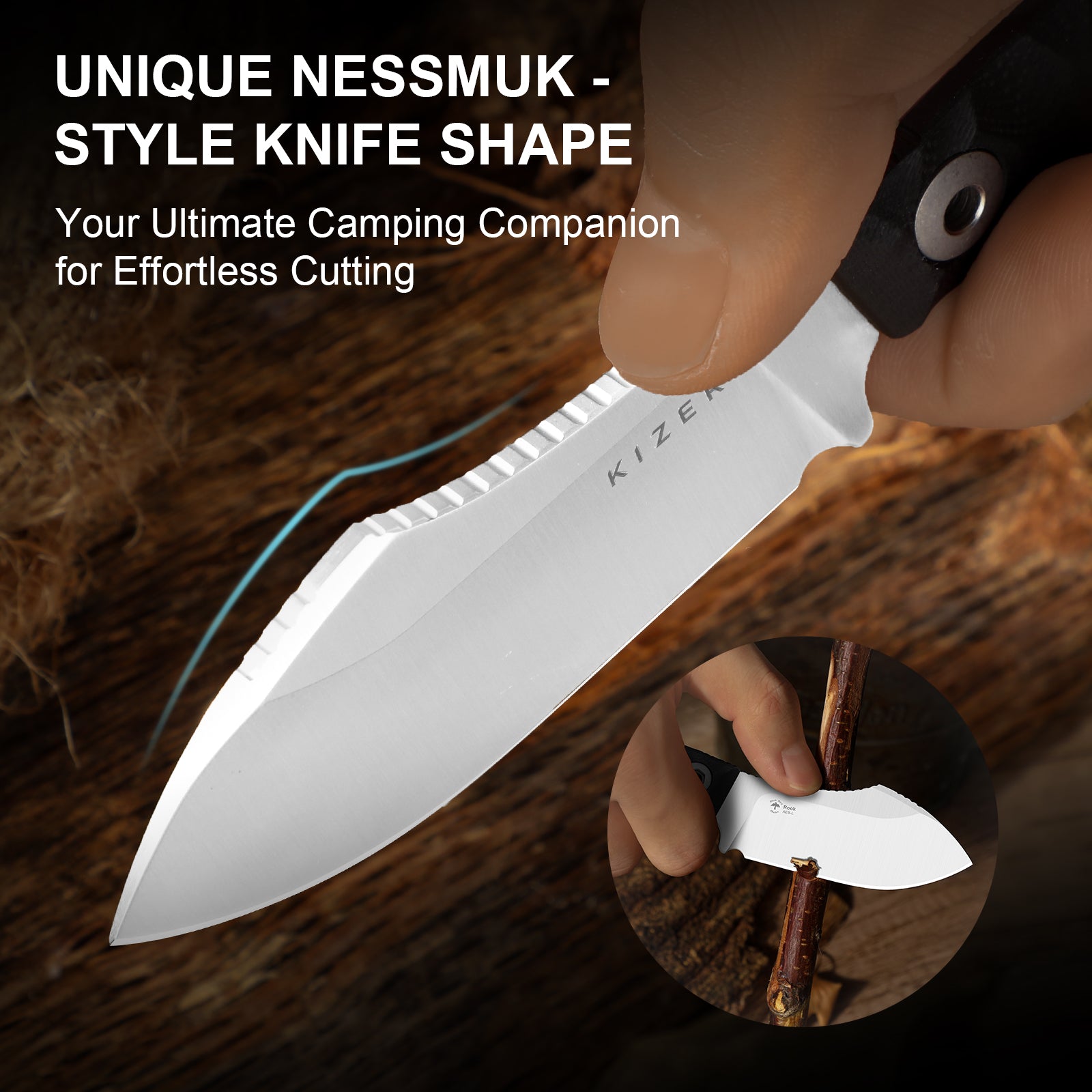 Rook | AEB-L | G10 | Fixed Blade | 1090A3