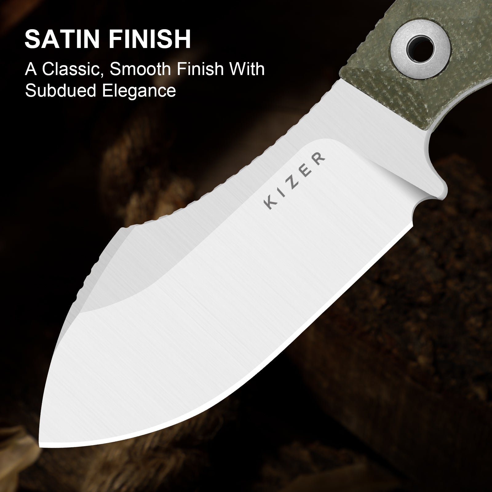 Rook | AEB-L | Micarta | Fixed Blade | 1090A4