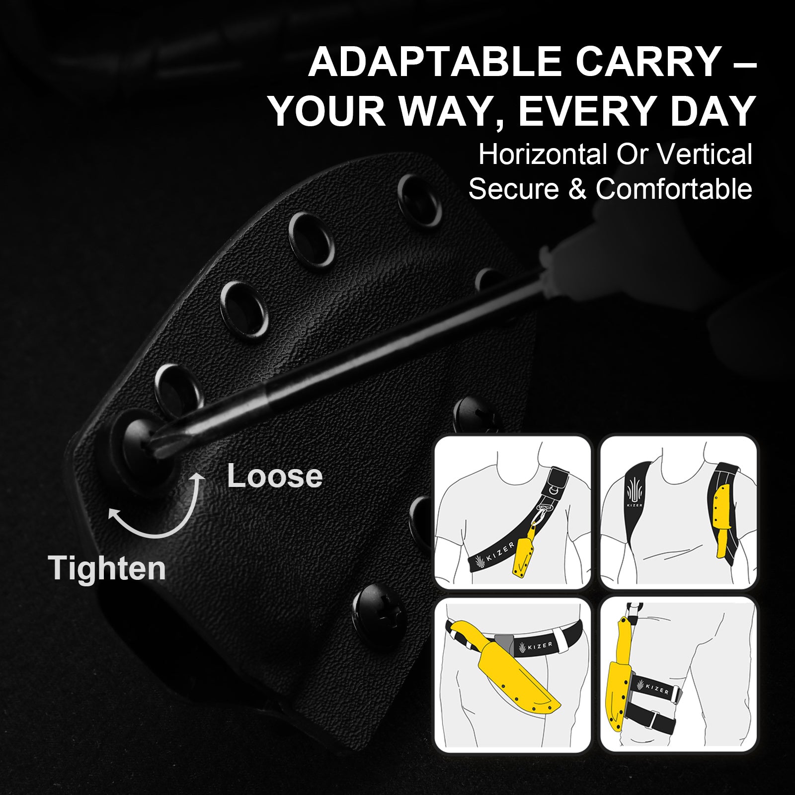 Drop Bear Fix 2.6 inch AEB-L G10 1092A2-Kizer