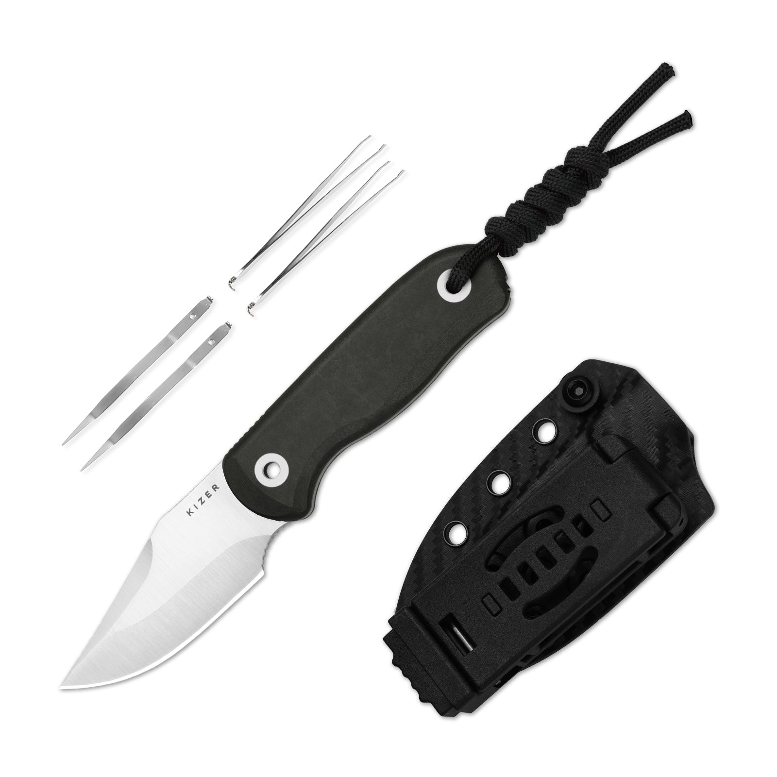 リコルド　Deto90 finesse Drop Bear Fix 2.6 inch S45VN Richlite 1092A3-Kizer