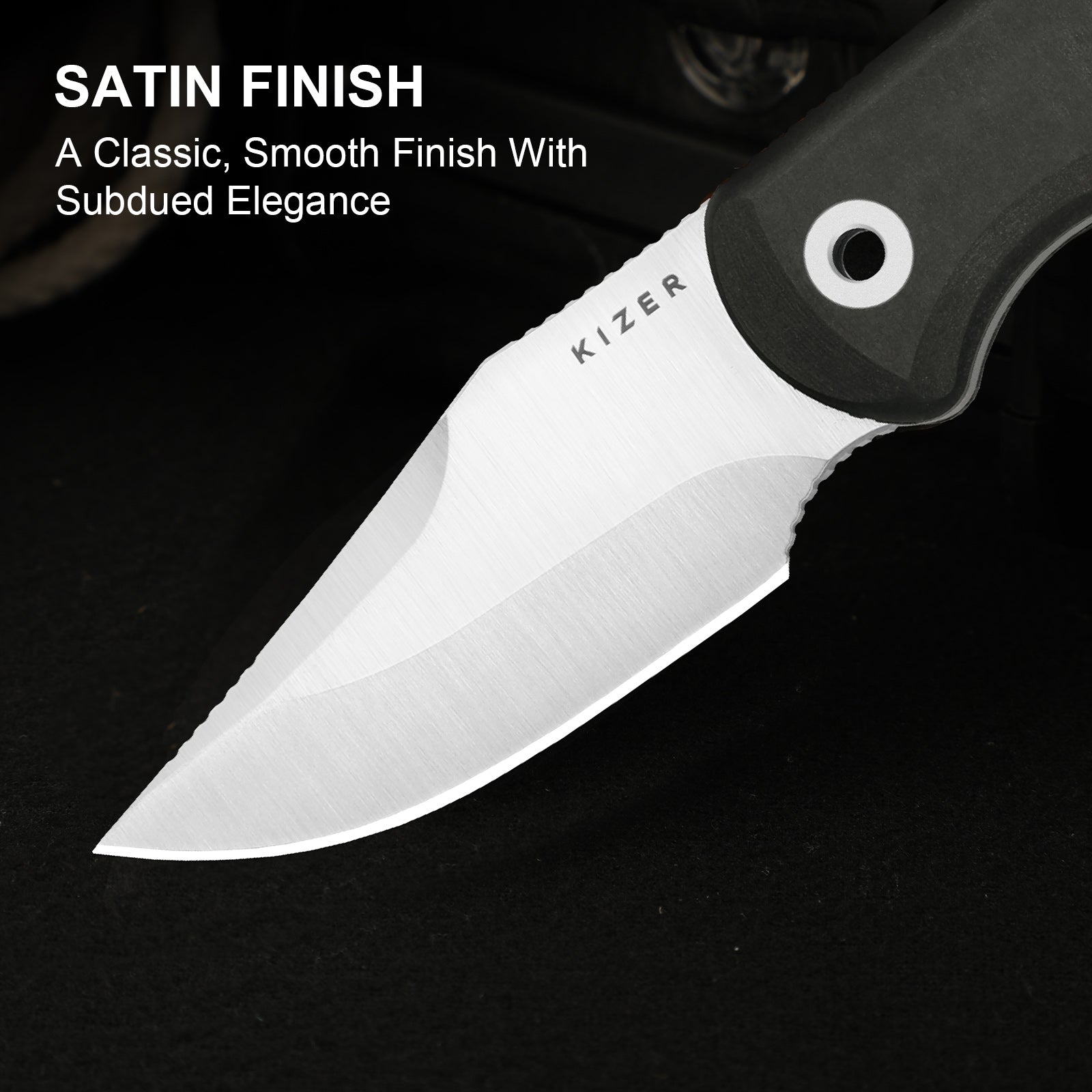 Drop Bear Fix 2.6 inch S45VN Richlite 1092A3-Kizer