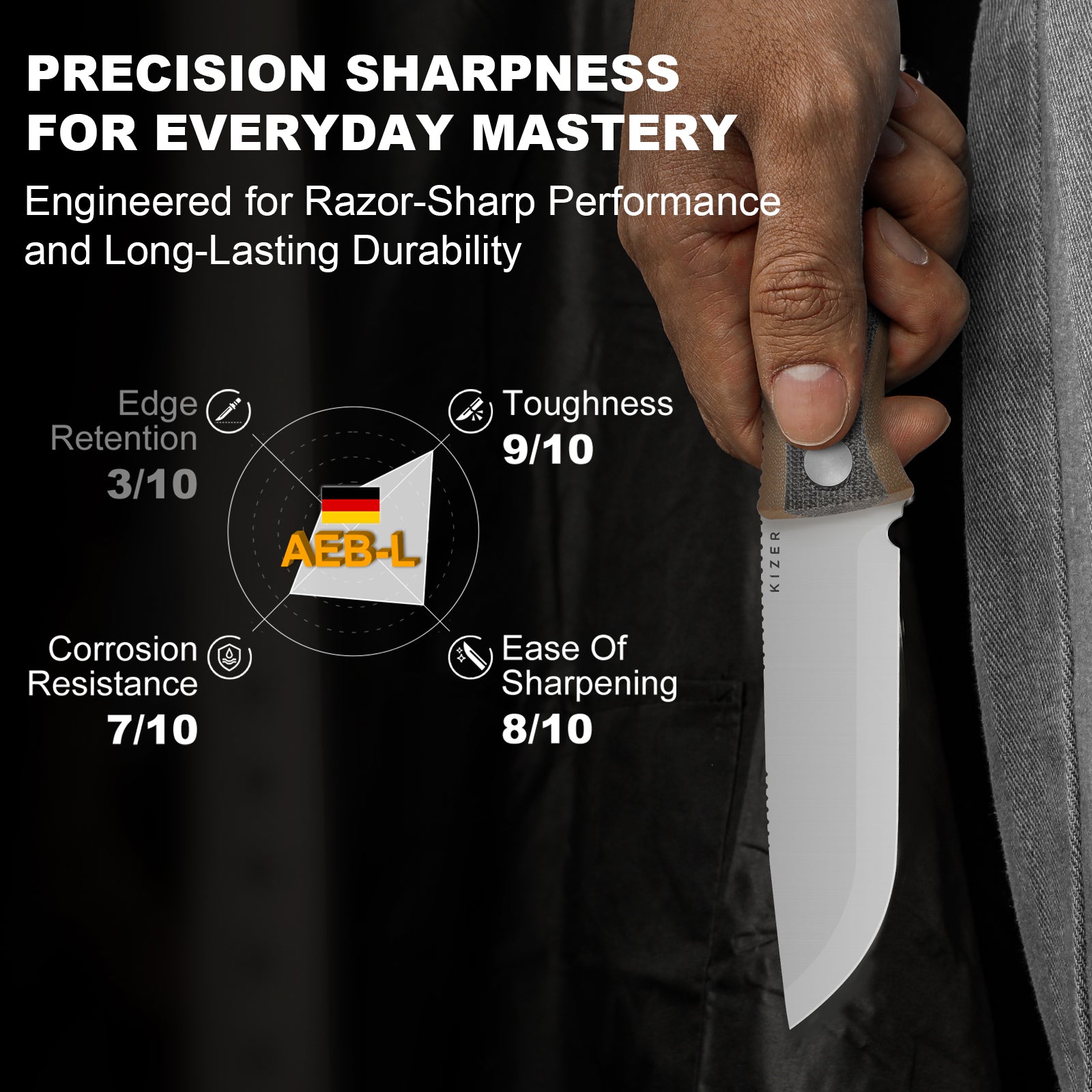Polaris | AEB-L | Micarta & G10 | 1100A1
