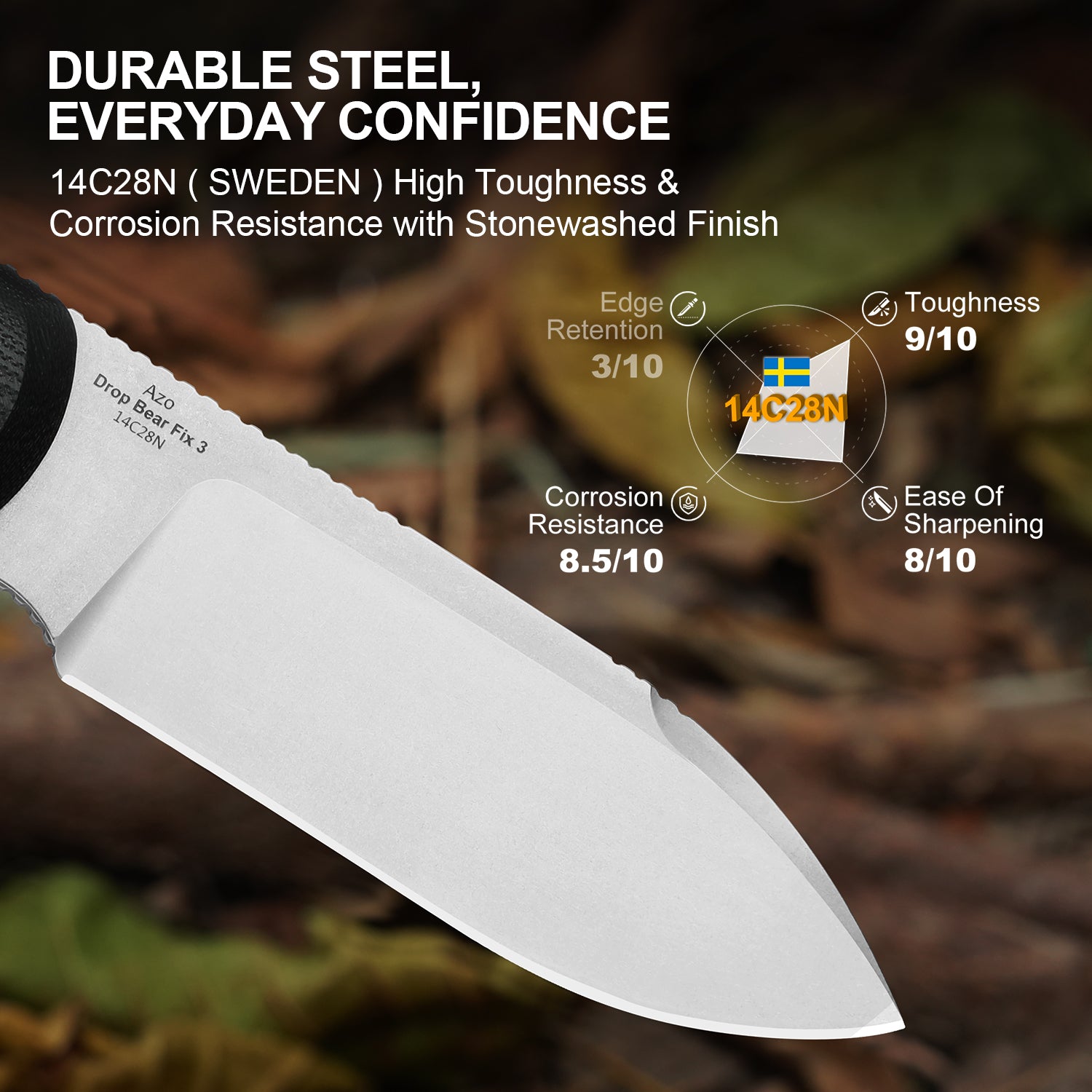 Drop Bear® Fix 3 | 14C28N | G10 | KizerV™ 1101A1