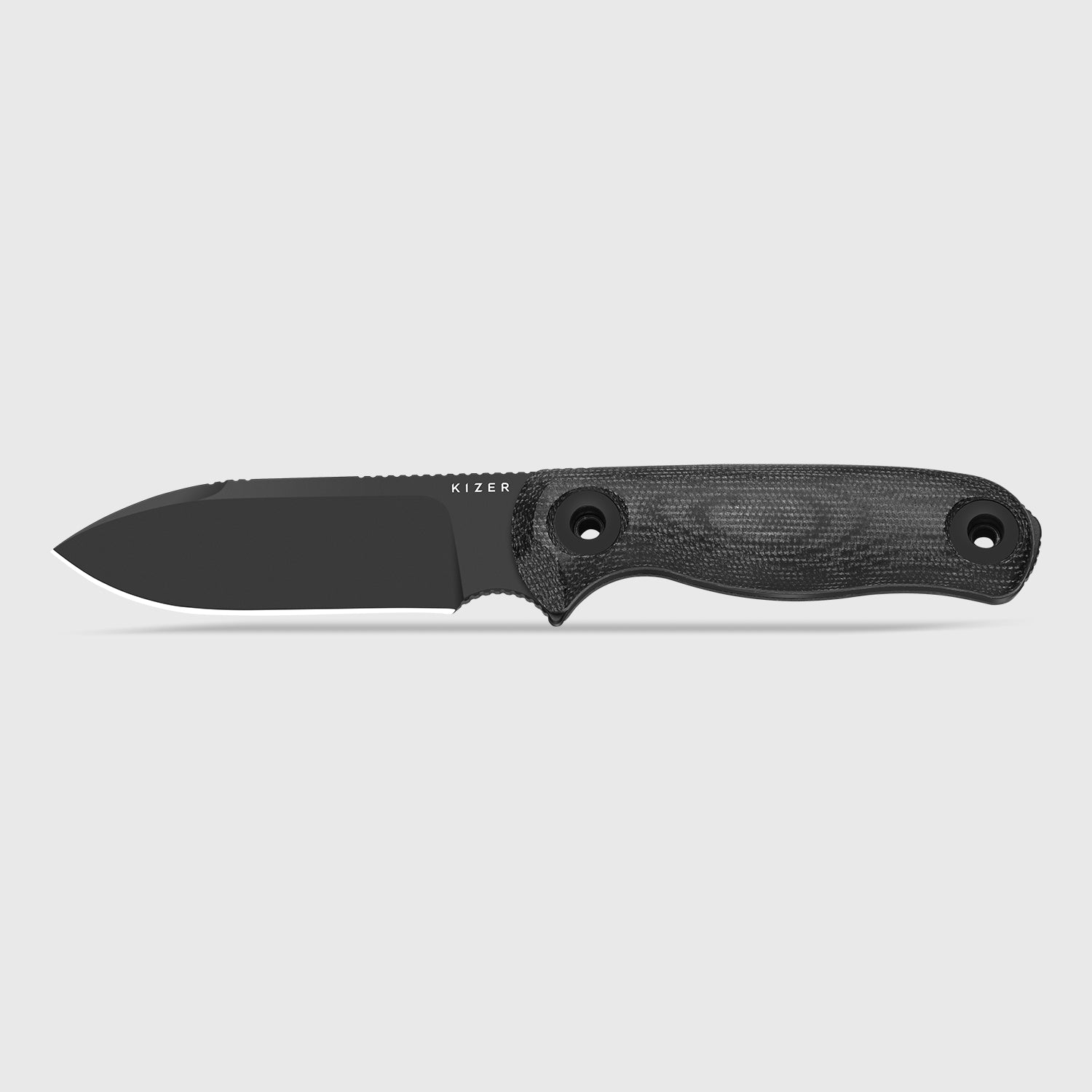 Drop Bear Fix 3 -3.8 inch 1095 Black Micarta 1101A3-Kizer