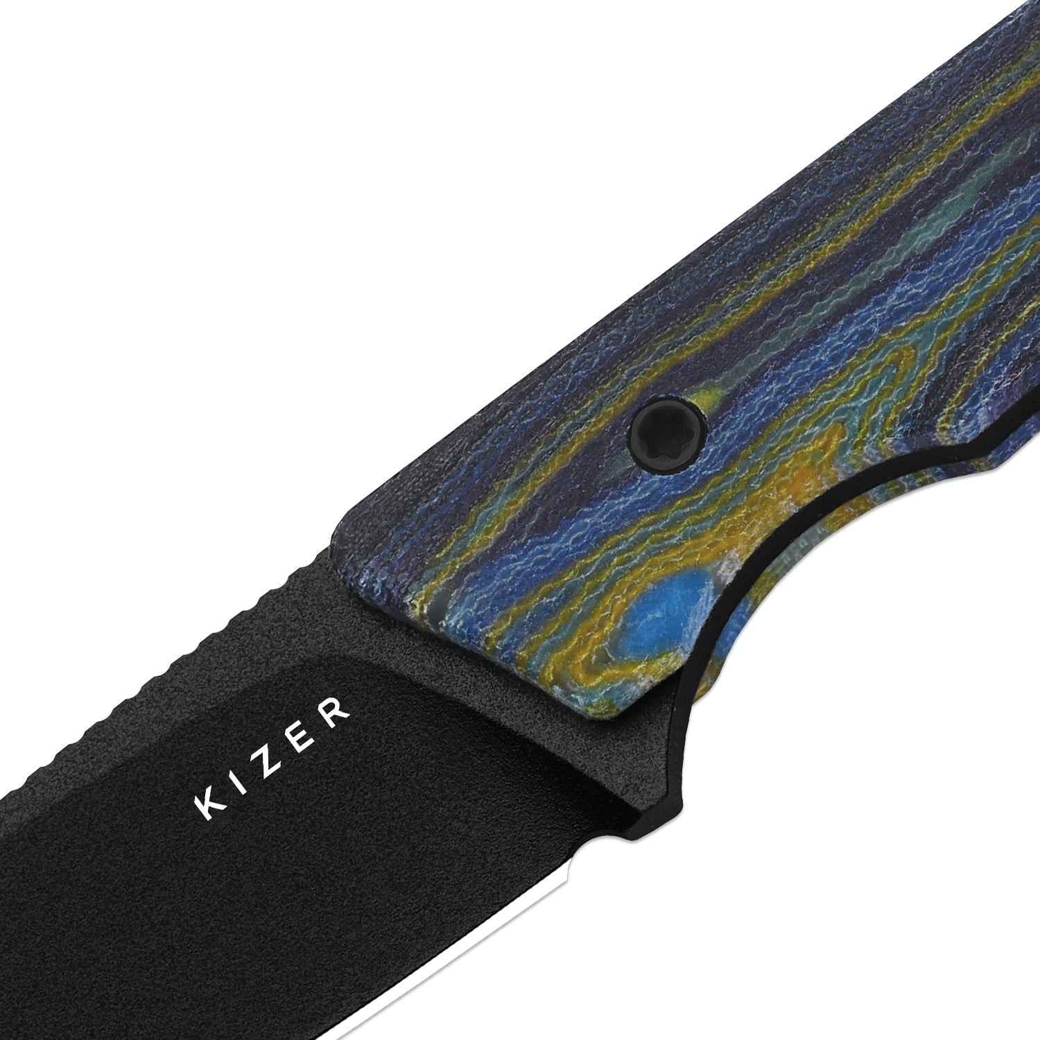 Whiskey Jack | G-CARTA (STARRY NIGHT 1) | Multiple Carry Options | Skeletonized Tang | CPM 10V | KizerB™ 1108A4