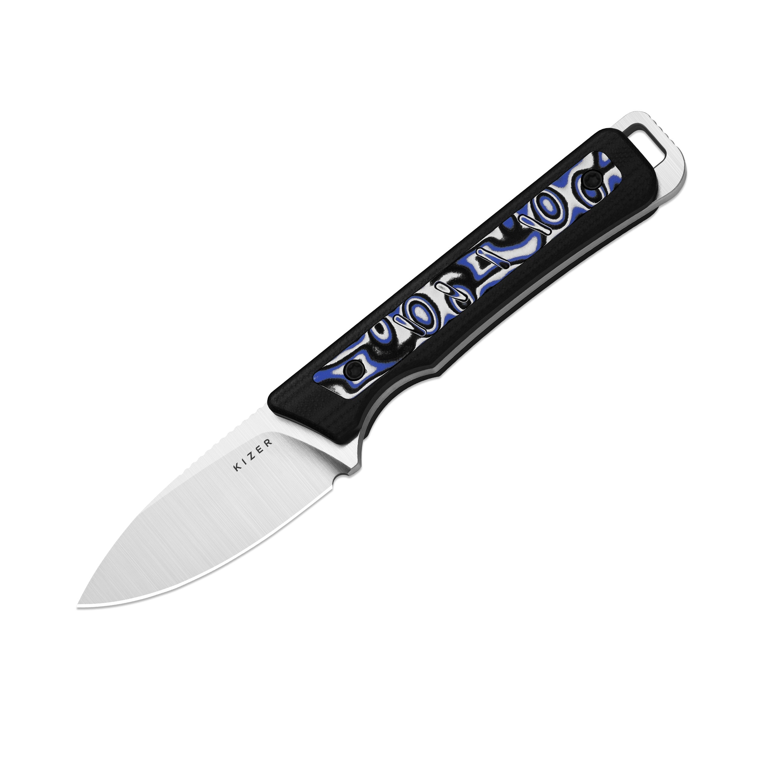 Whiskey Jack | Multiple Carry Options | Vortex Pattern Micarta | Skele