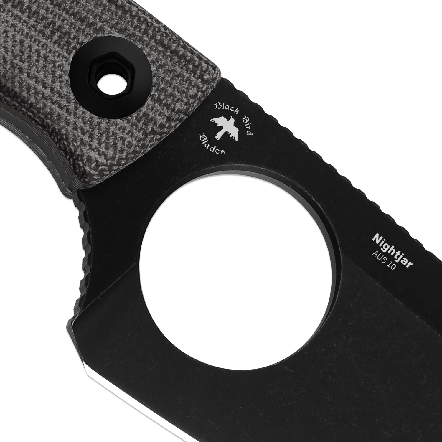 ツツジ　bctc10 Nightjar | Japan AICHI AUS-10 Steel | Sheepfoot Fixed Blade | Vortex P