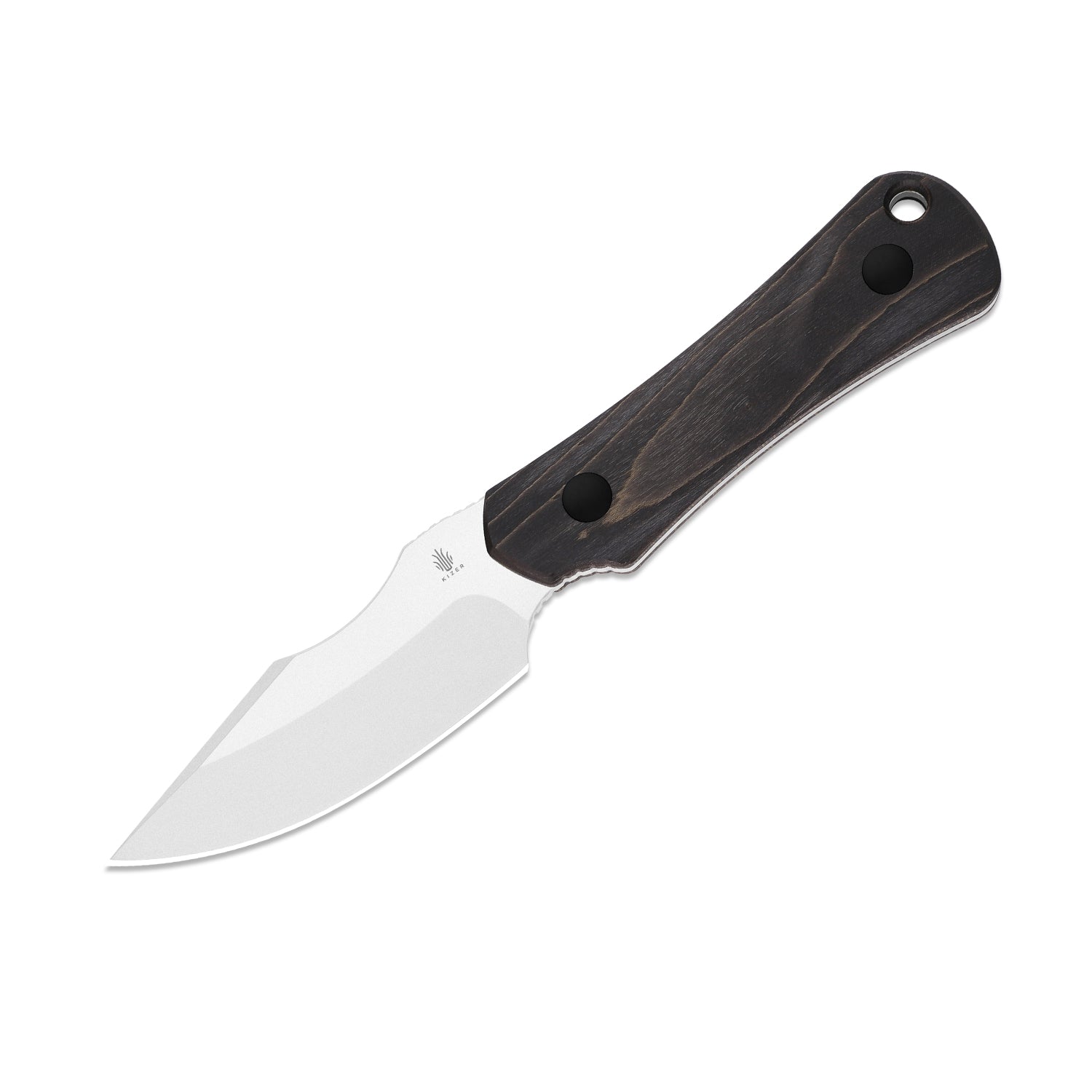 Bone | AEB-L + Stonewashed | Stabilized Wood | KizerV™ 1122A4