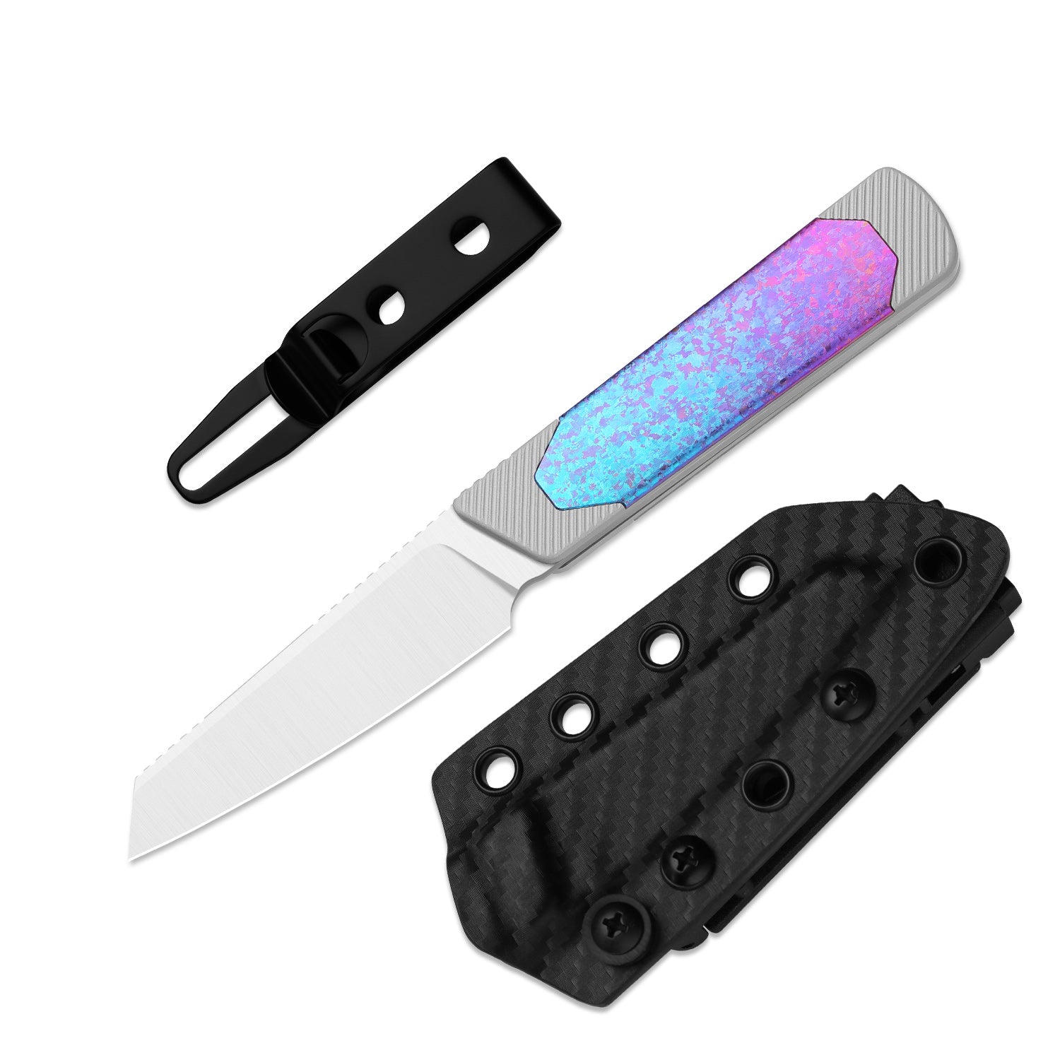 Hallow KwikSwap™ | Aluminium & Crystallized Titanium | S45VN | KizerB™