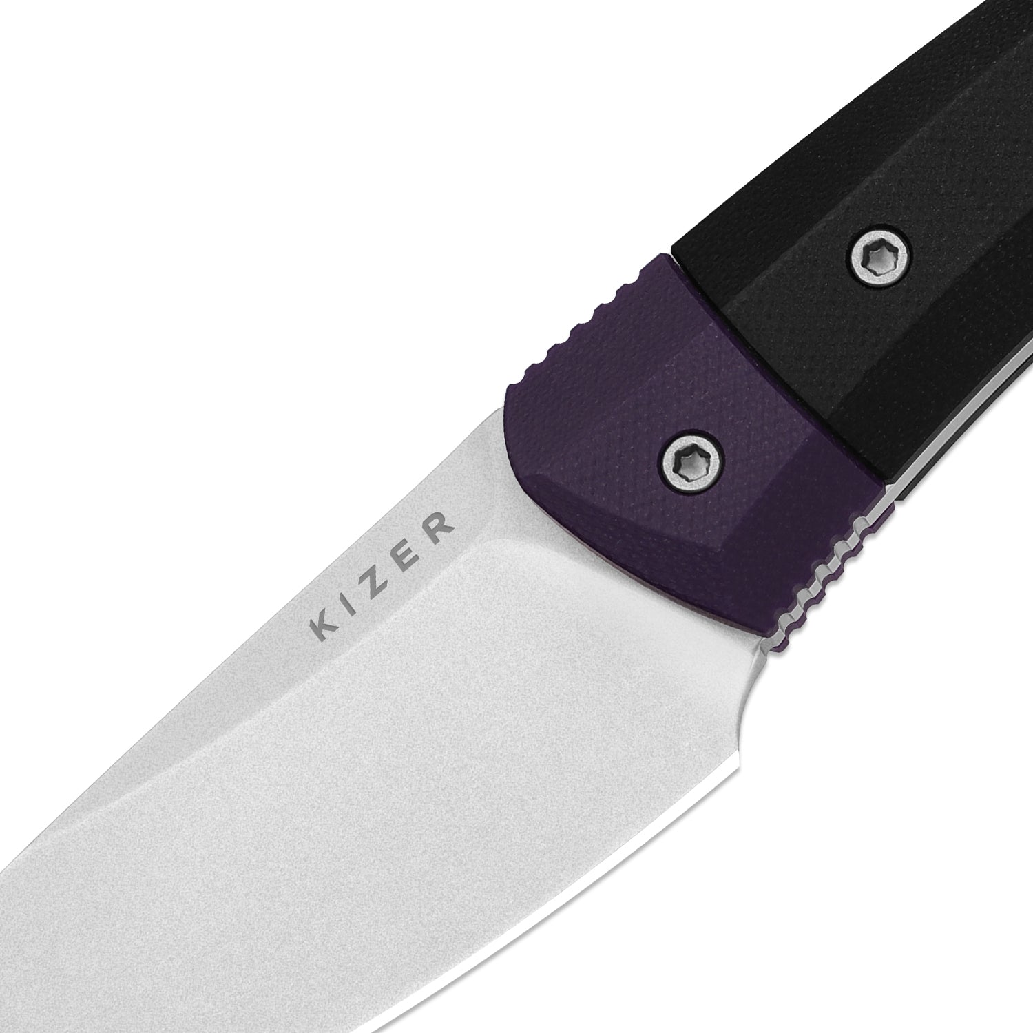 Momo Fix 3 | Purple & Black G10 | AEB-L | Stonewashed | KizerV™
