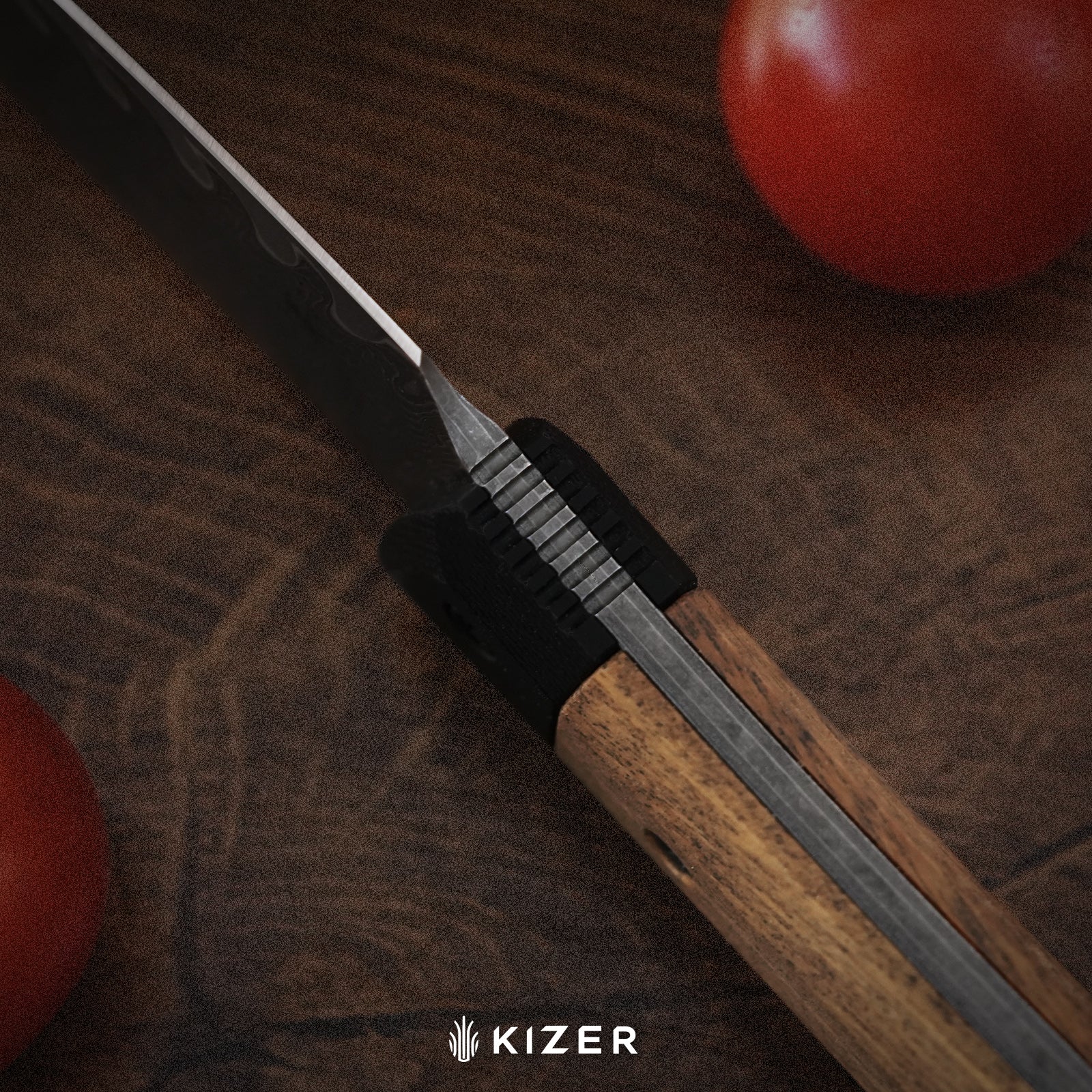 Momo Fix 3 | Purple & Black G10 | AEB-L | Stonewashed | KizerV™