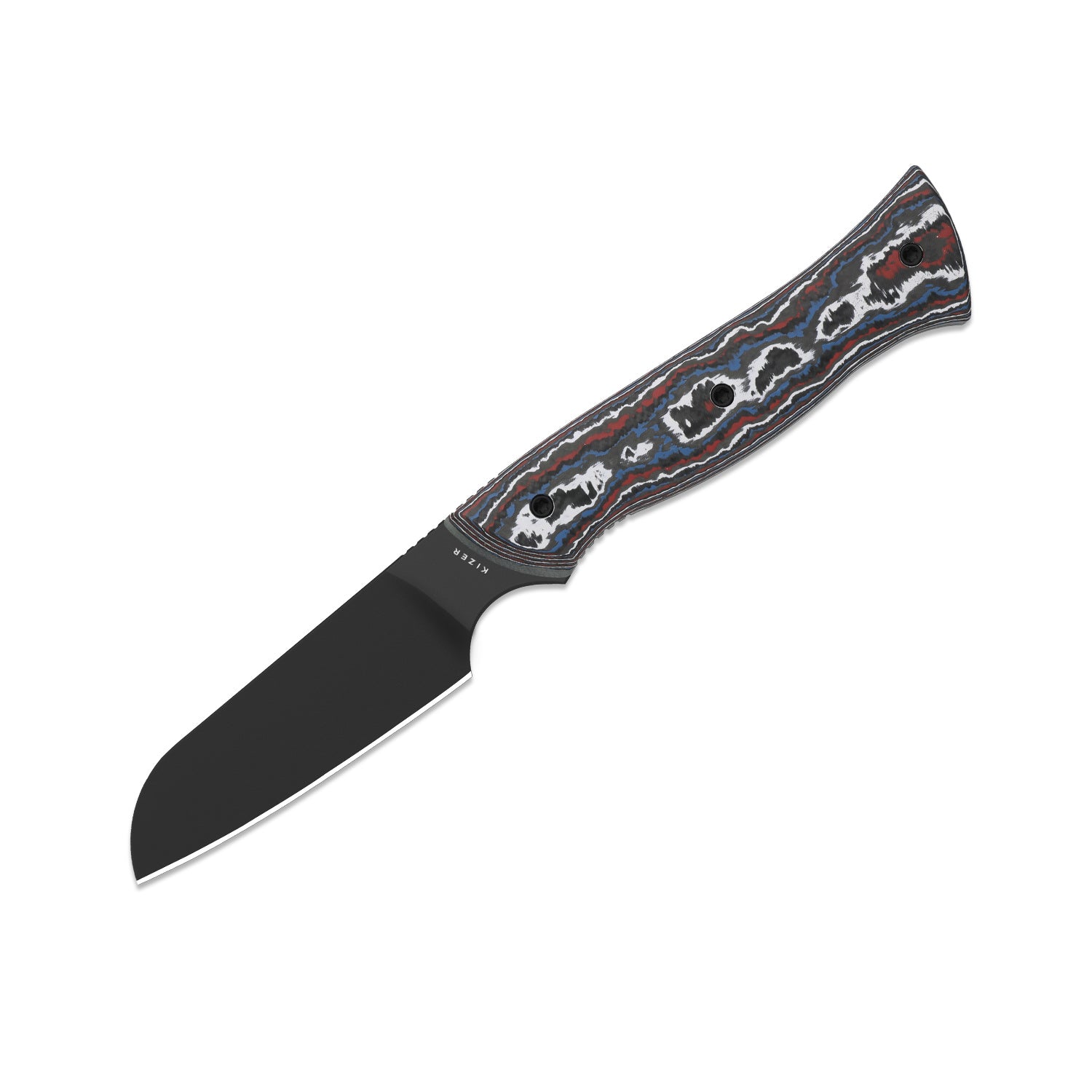 Whip Tail | Designed by Arc and Iron Knives | FatCarbon Nebula & GID G10 | CPM 10V  | KizerB™1131A1