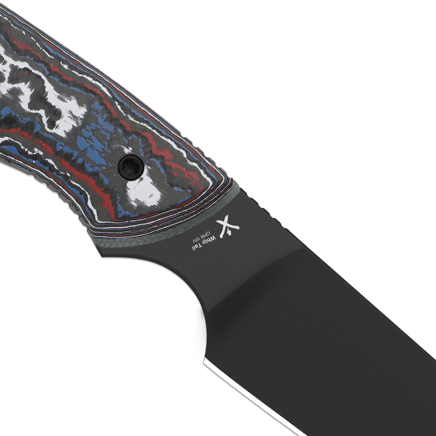 Whip Tail | Designed by Arc and Iron Knives | FatCarbon Nebula & GID G10 | CPM 10V  | KizerB™1131A1