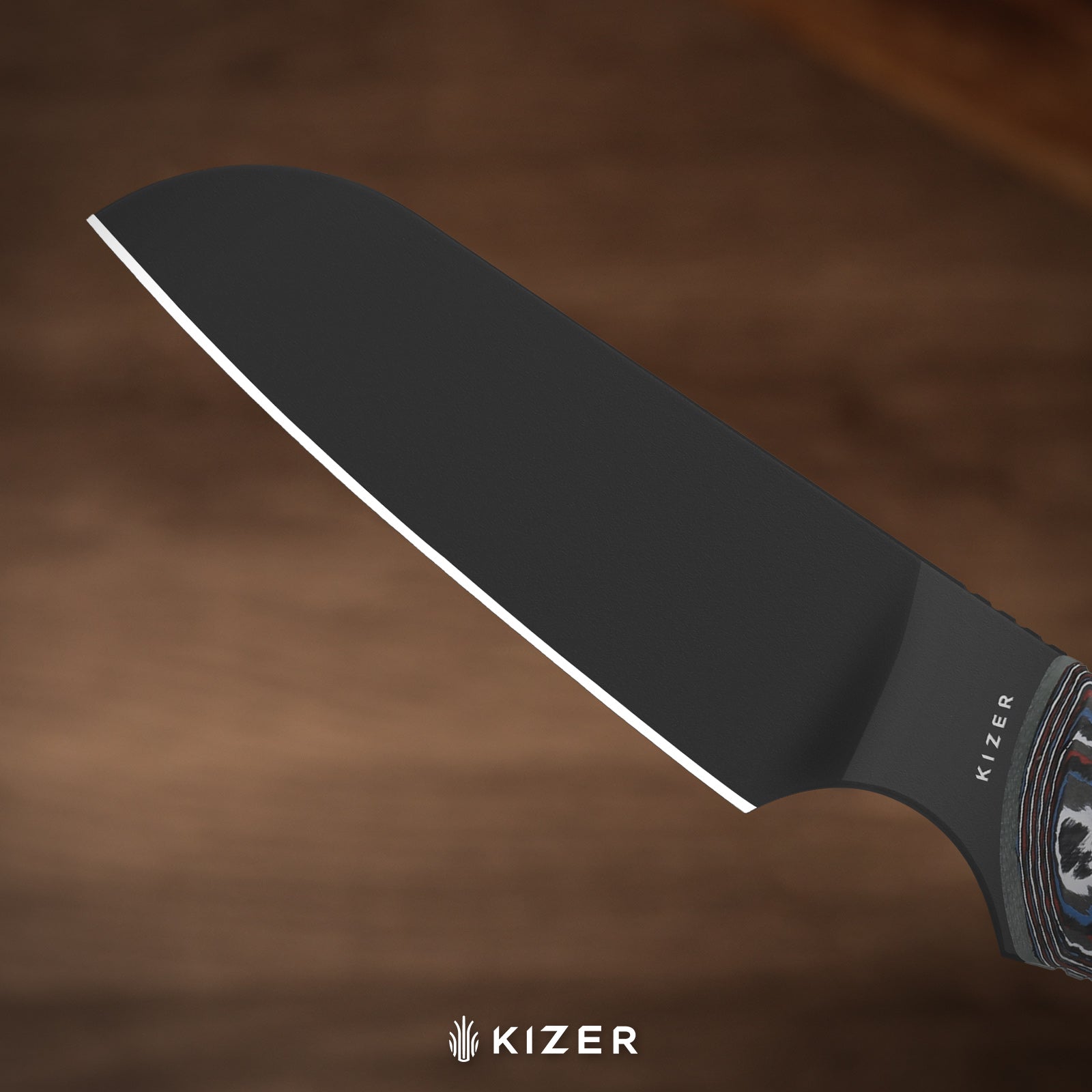 Whip Tail | Designed by Arc and Iron Knives | FatCarbon Nebula & GID G10 | CPM 10V  | KizerB™1131A1