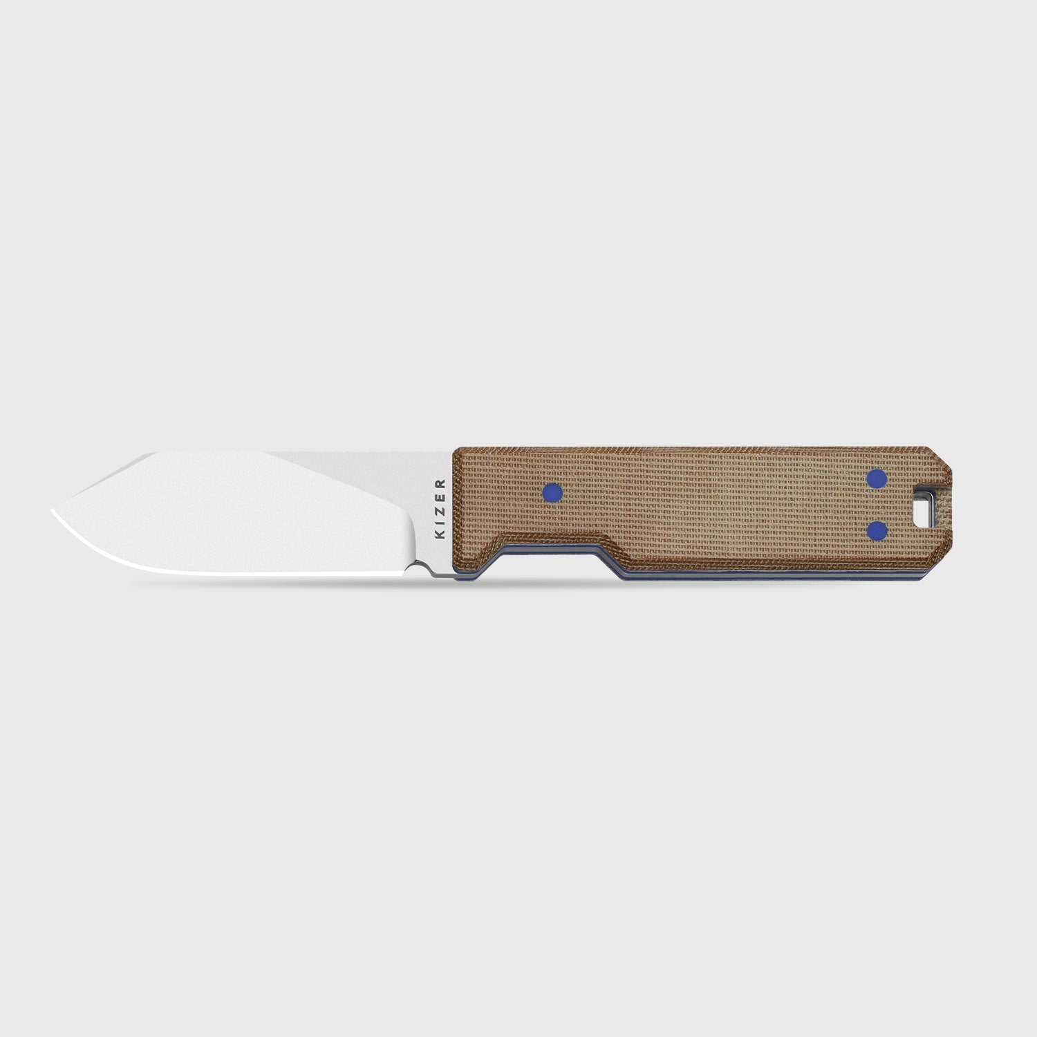 Abrams | Jordan Scolman's Design | Norplex UltreX™ Micarta & G10 | Spey Point | 14C28N | KizerV™ 1133A2