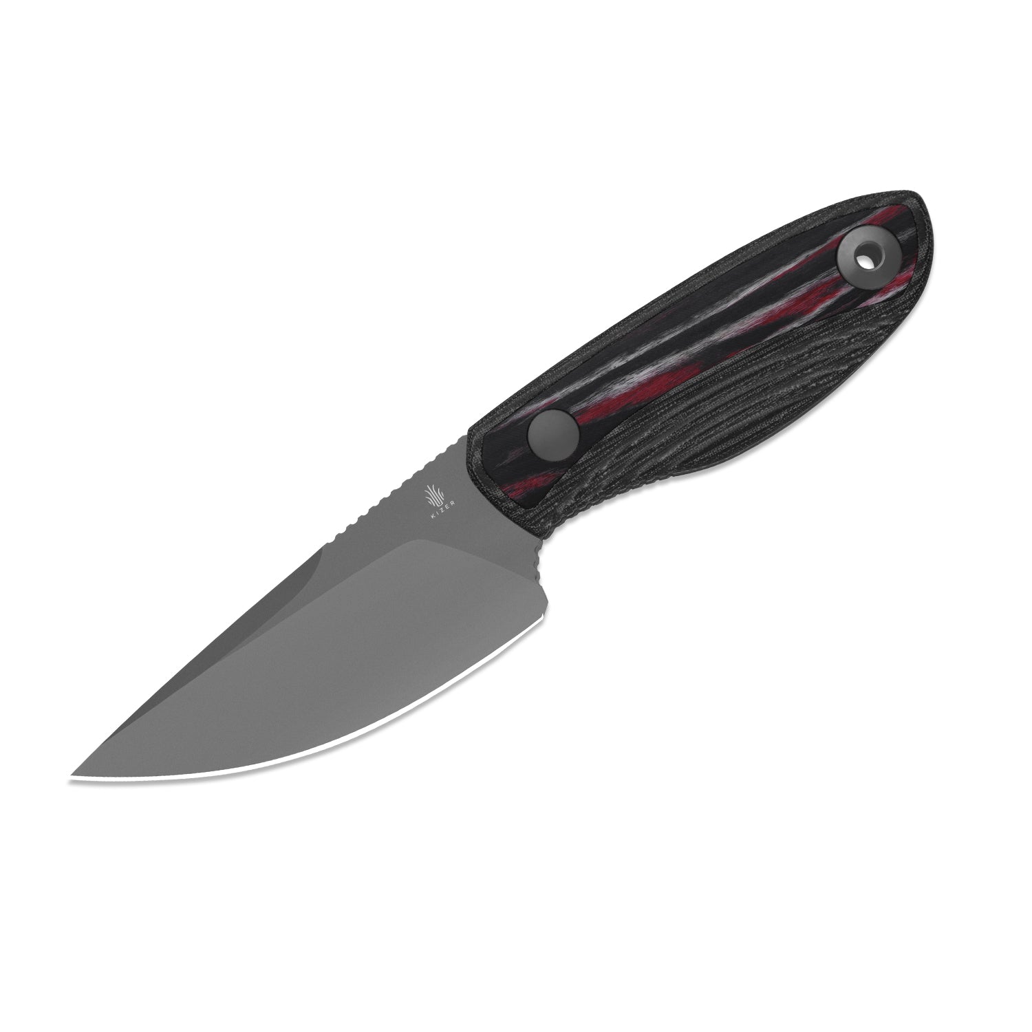 Finch | AEB-L | Micarta & Reconstituted Wood | Fixed Blade | KizerV™ 1