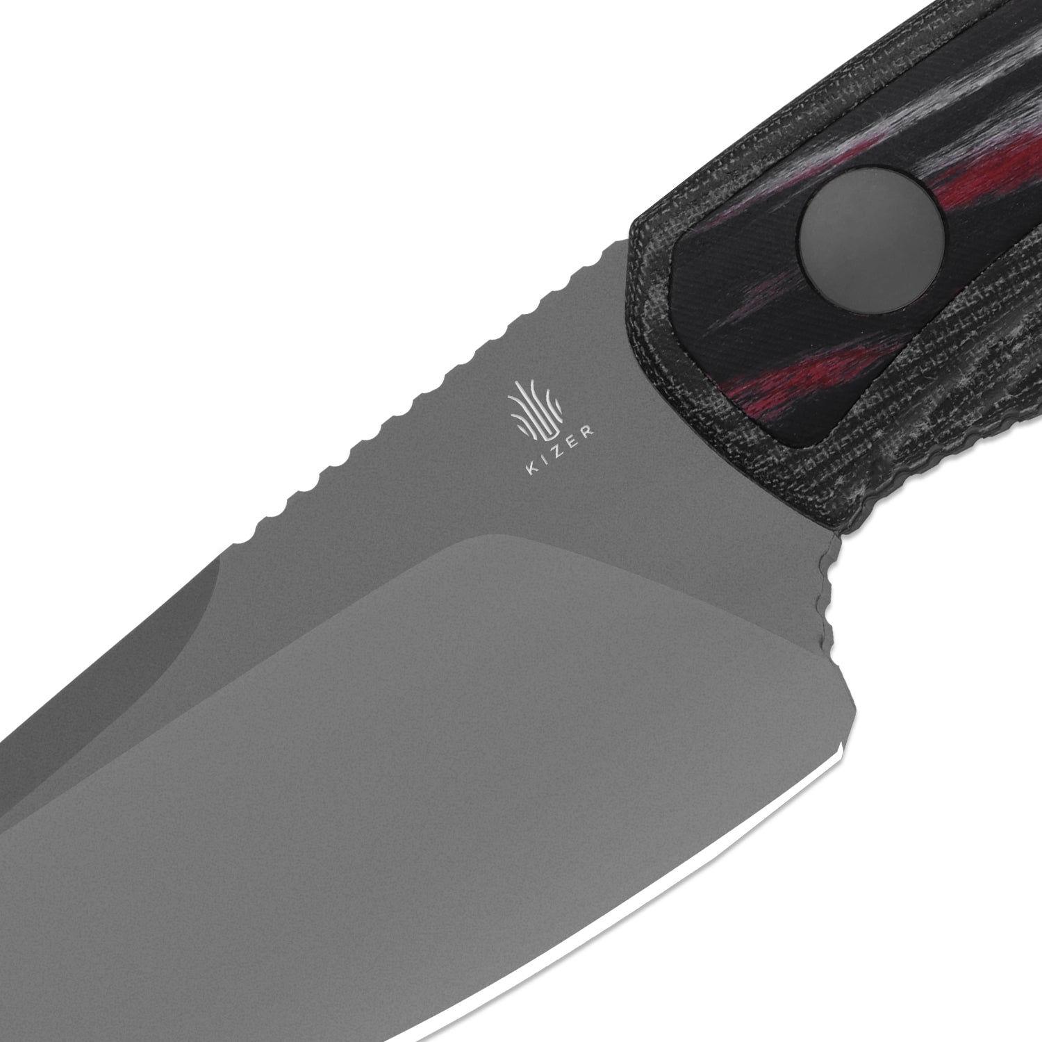 Finch | AEB-L | Micarta & Reconstituted Wood | Fixed Blade | KizerV™ 1