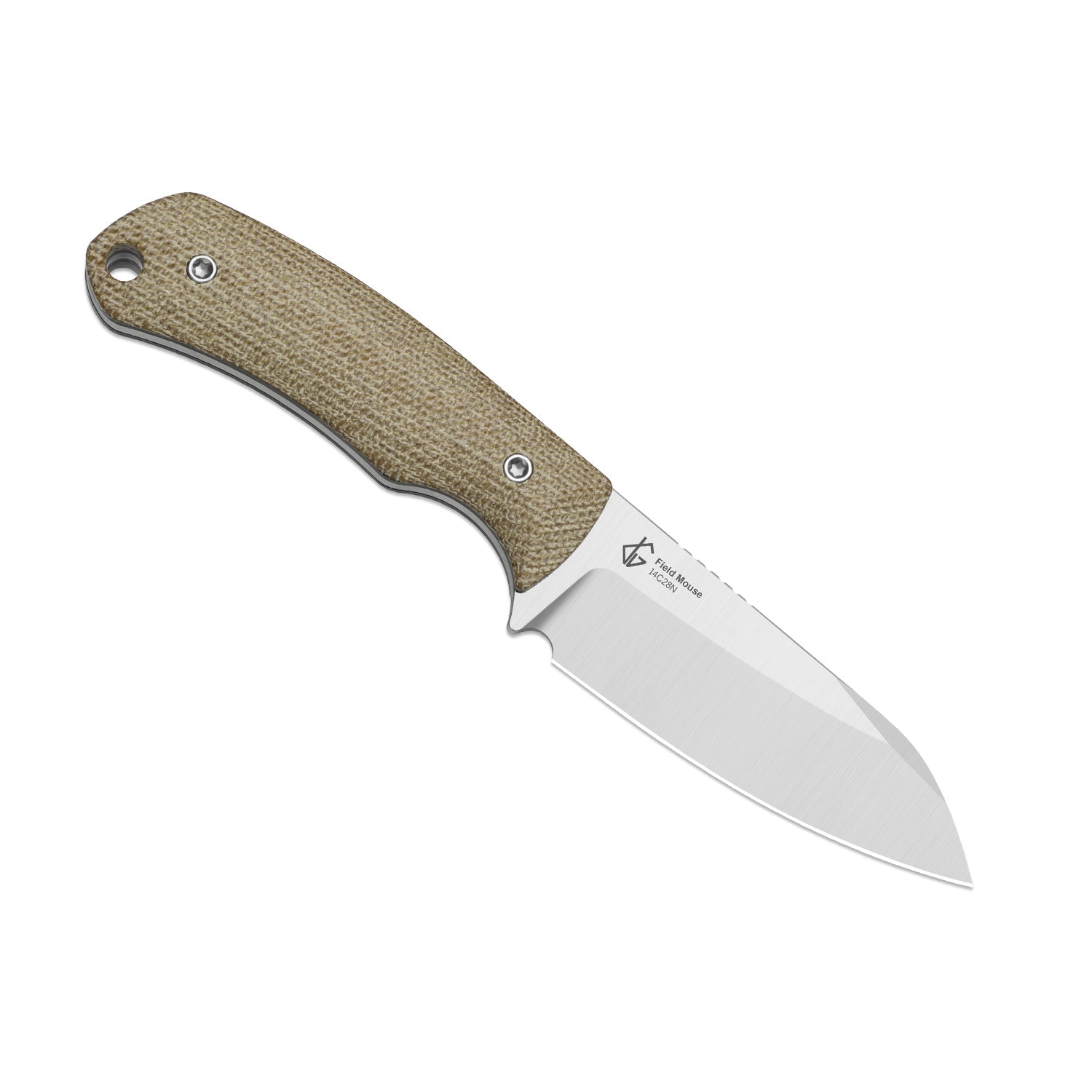 Field Mouse | 14C28N | Norplex UltreX™ Micarta | Fixed Blade | KizerV™