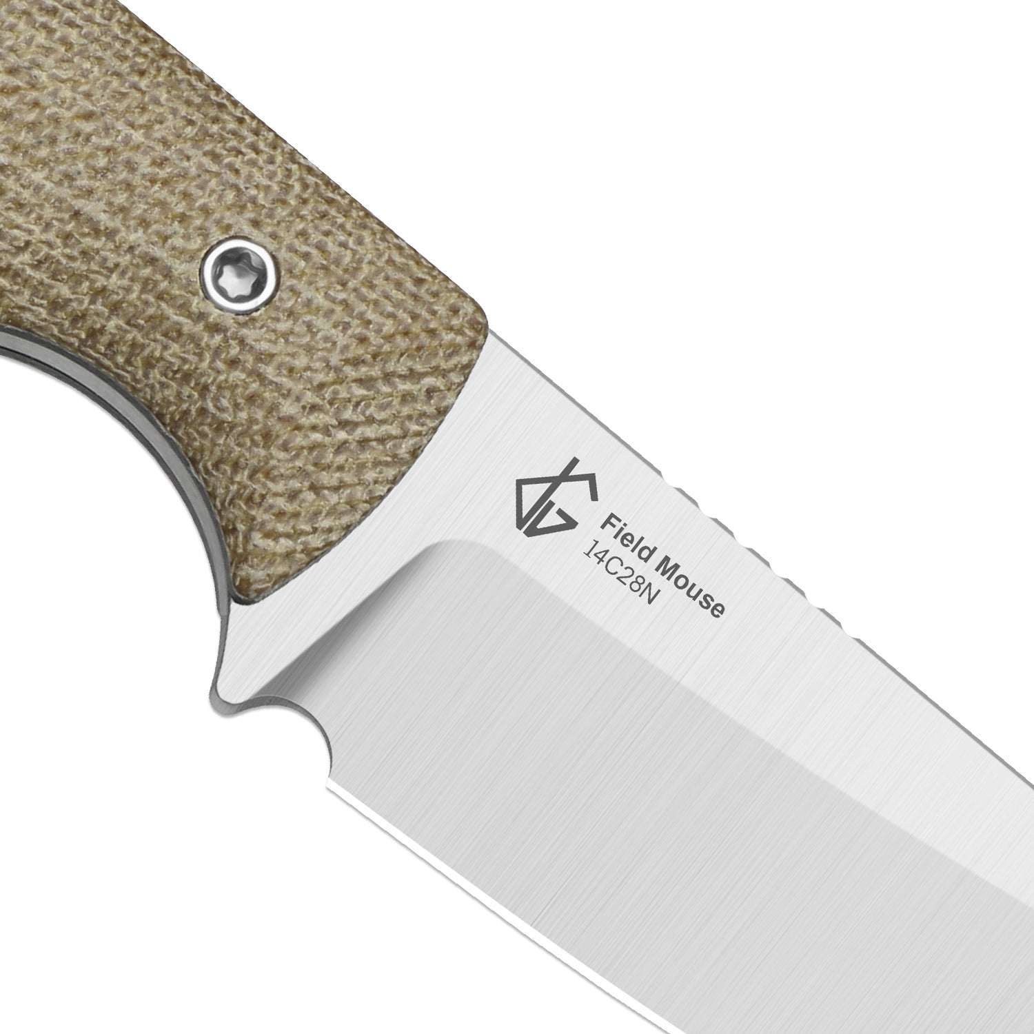 Field Mouse | 14C28N | Norplex UltreX™ Micarta | Fixed Blade | KizerV™