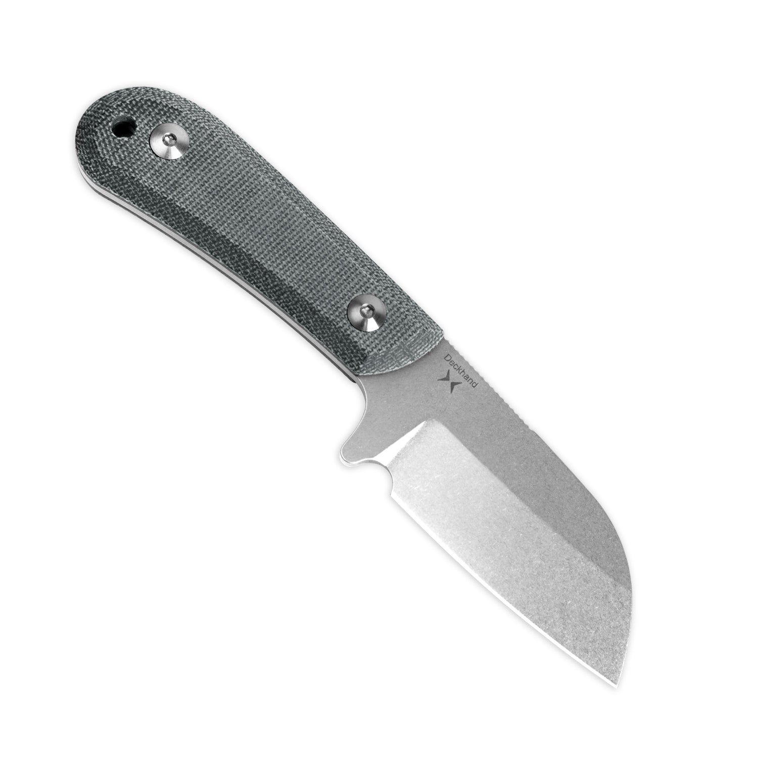 Kizer 2.94 inch Deckhand D2 Compact Fixed Blade G10+Micarta Handle