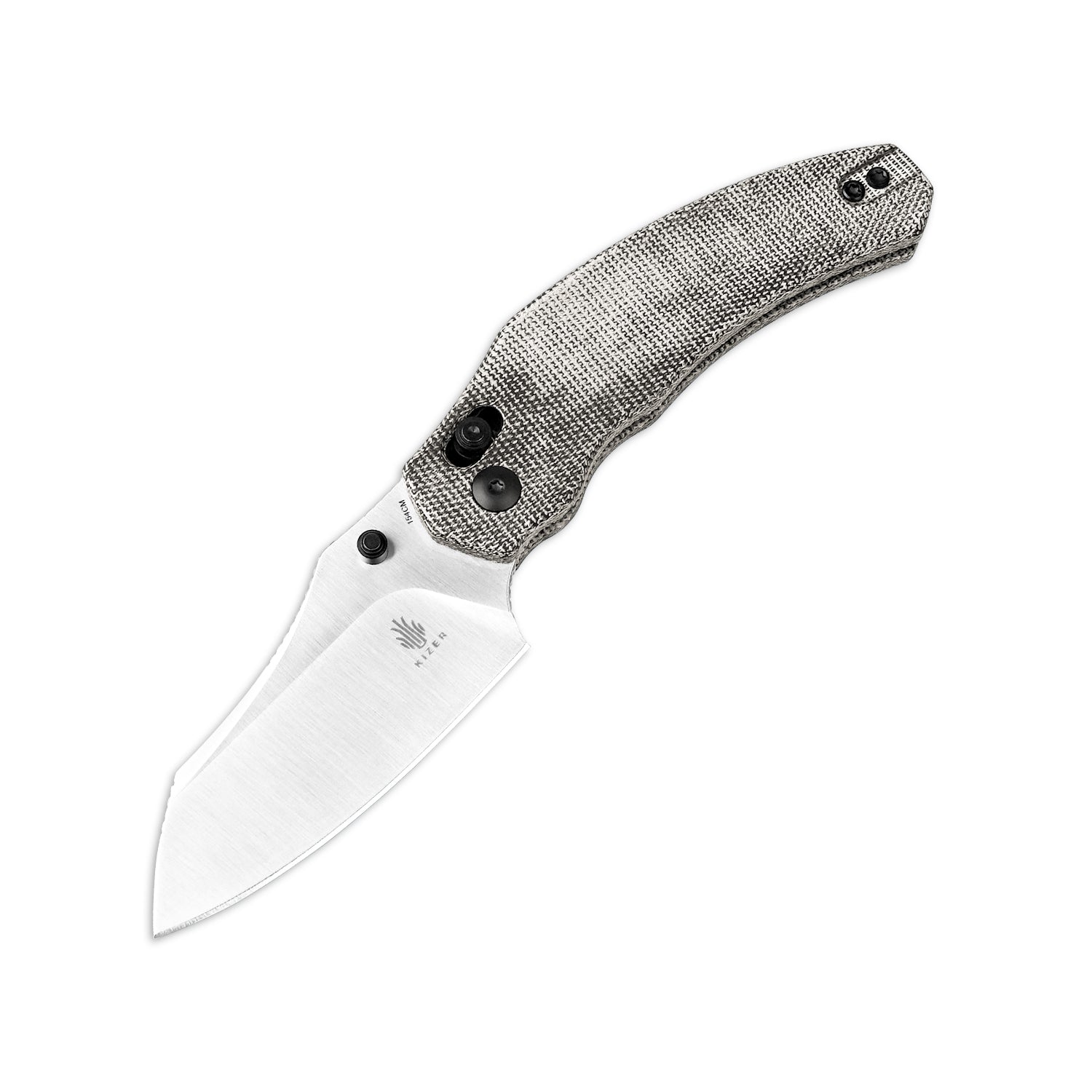Bulldog 3 inch Clutch Lock Micarta Handle V3672C2-Kizer
