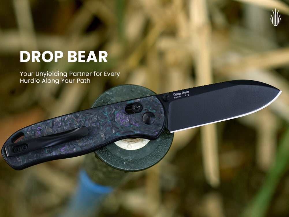 Drop Bear® | Kizer Clutch Lock™ | S35VN | Fatcarbon | KizerB™ 3619A4