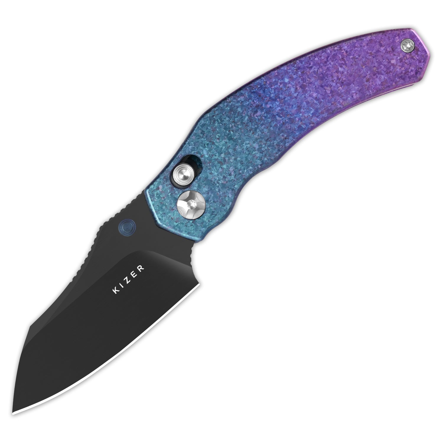 Mini Bulldog | S45VN | Titanium & Crystallized Titanium | Ki3672SA1