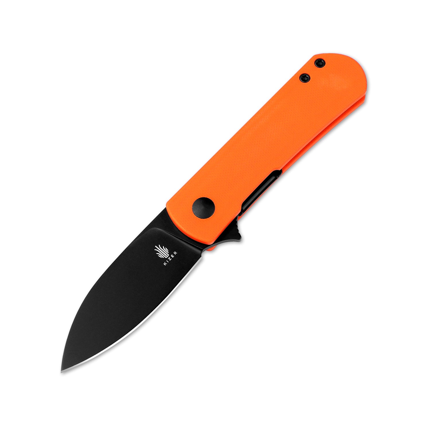 Yorkie 2.58 inch NitroV Blade Orange G10 Handle V3525A2-Kizer