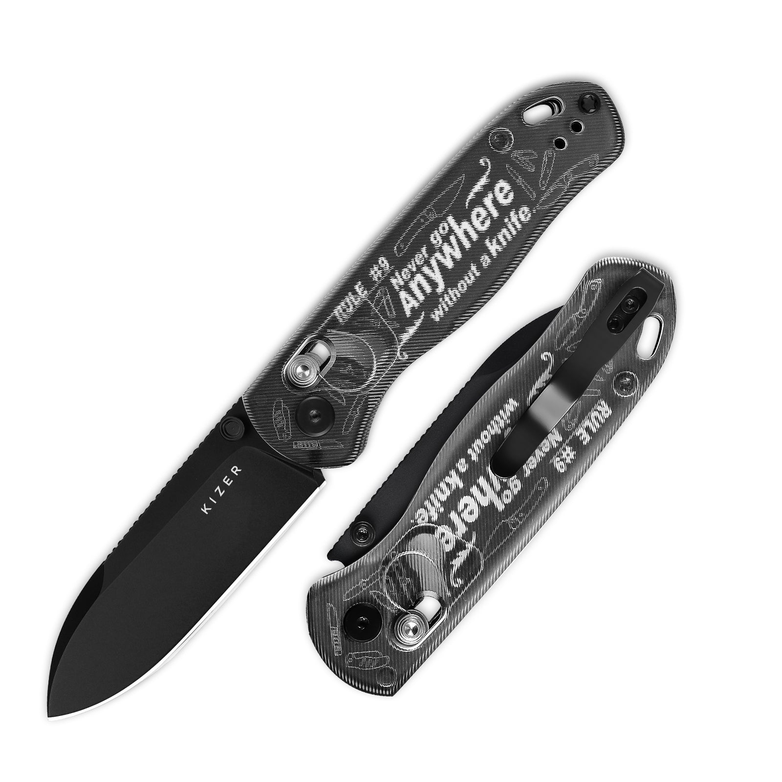 Drop Bear® | Kizer Clutch Lock™ | Nitro-V | Acrylic | KizerV™ 3619A14