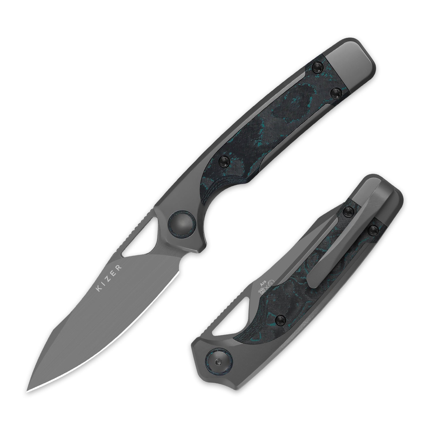 国学院久我山 ユニ レプリカ サイズ M ネイビー/グレー Ara 3.09 inch S45VN Titanium & Camo Carbon Brittany Blue Ki3729A2