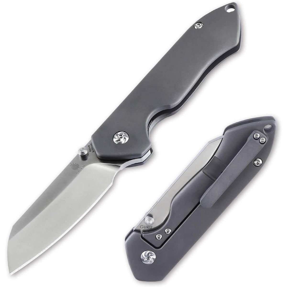 Guru | S35VN | Titanium| KI3504A2